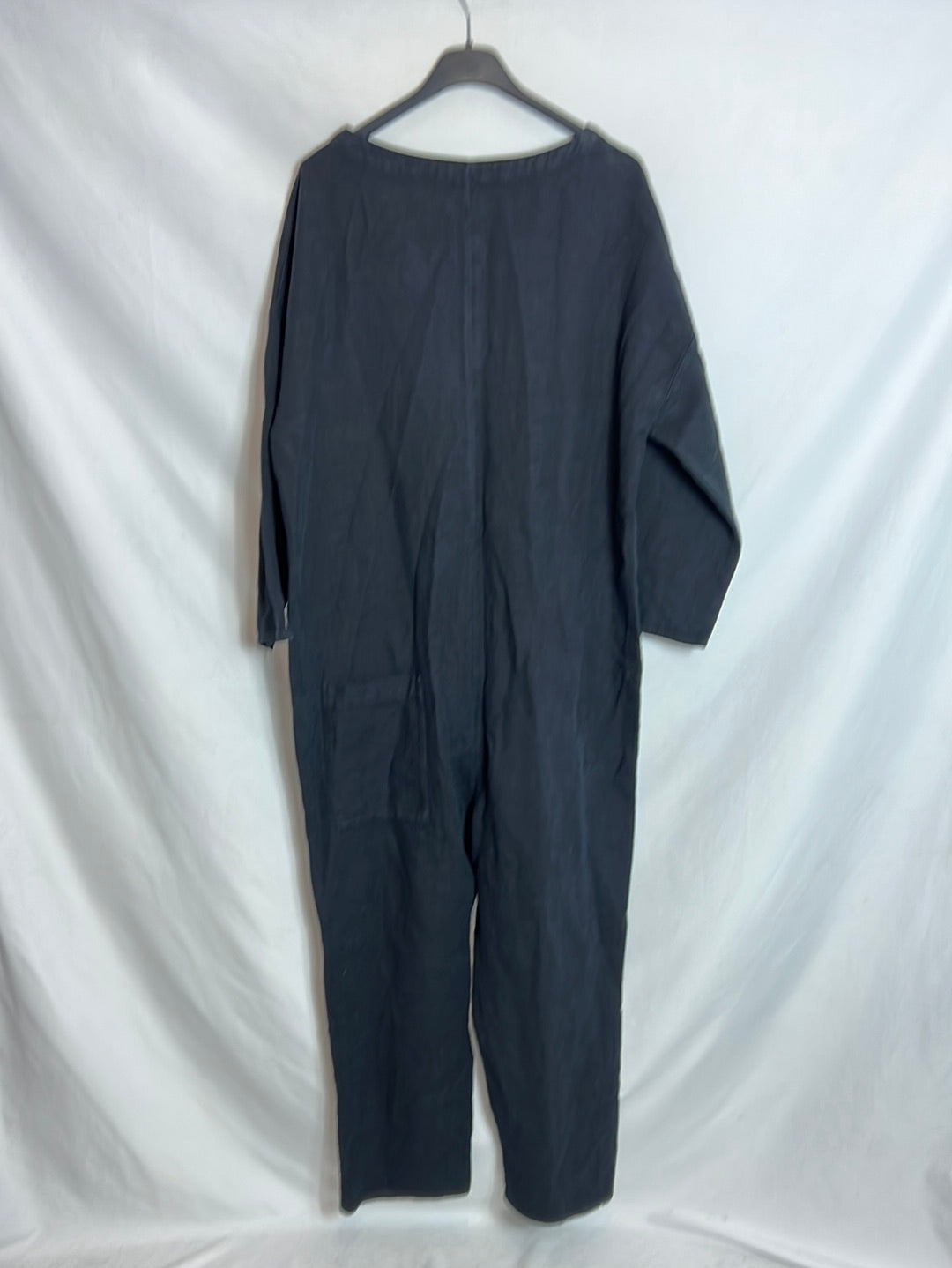 ZARA. Mono azul fluido T.s