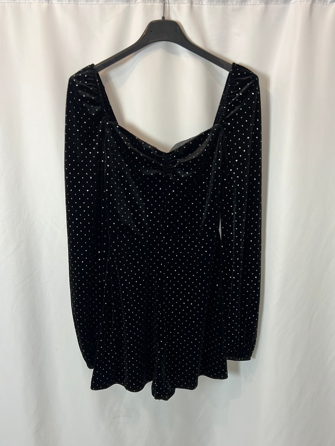 BERSHKA. Black velvet Ts dress – Hibuy market