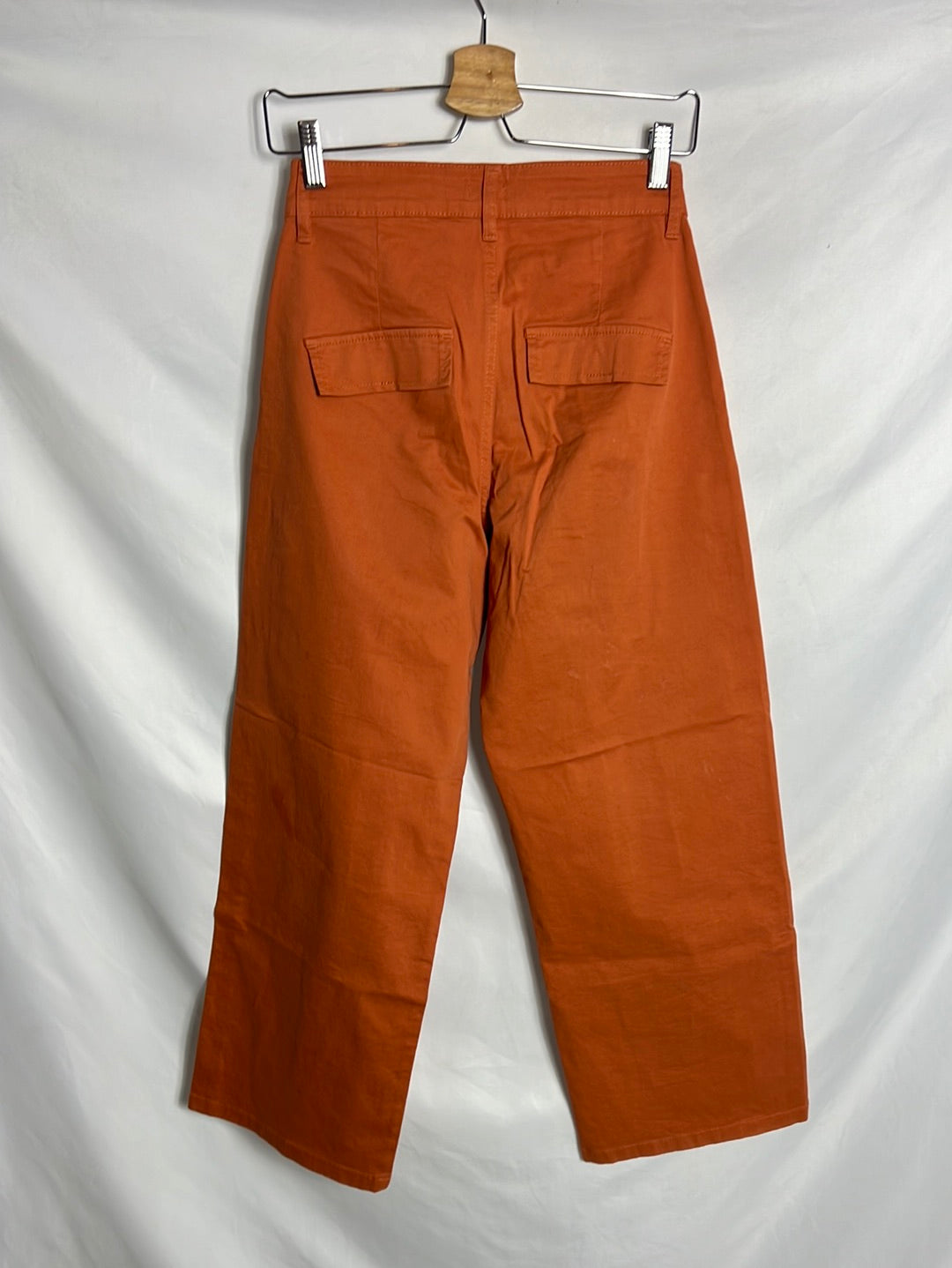 NICOLI. Pantalón culotte naranja.T 34