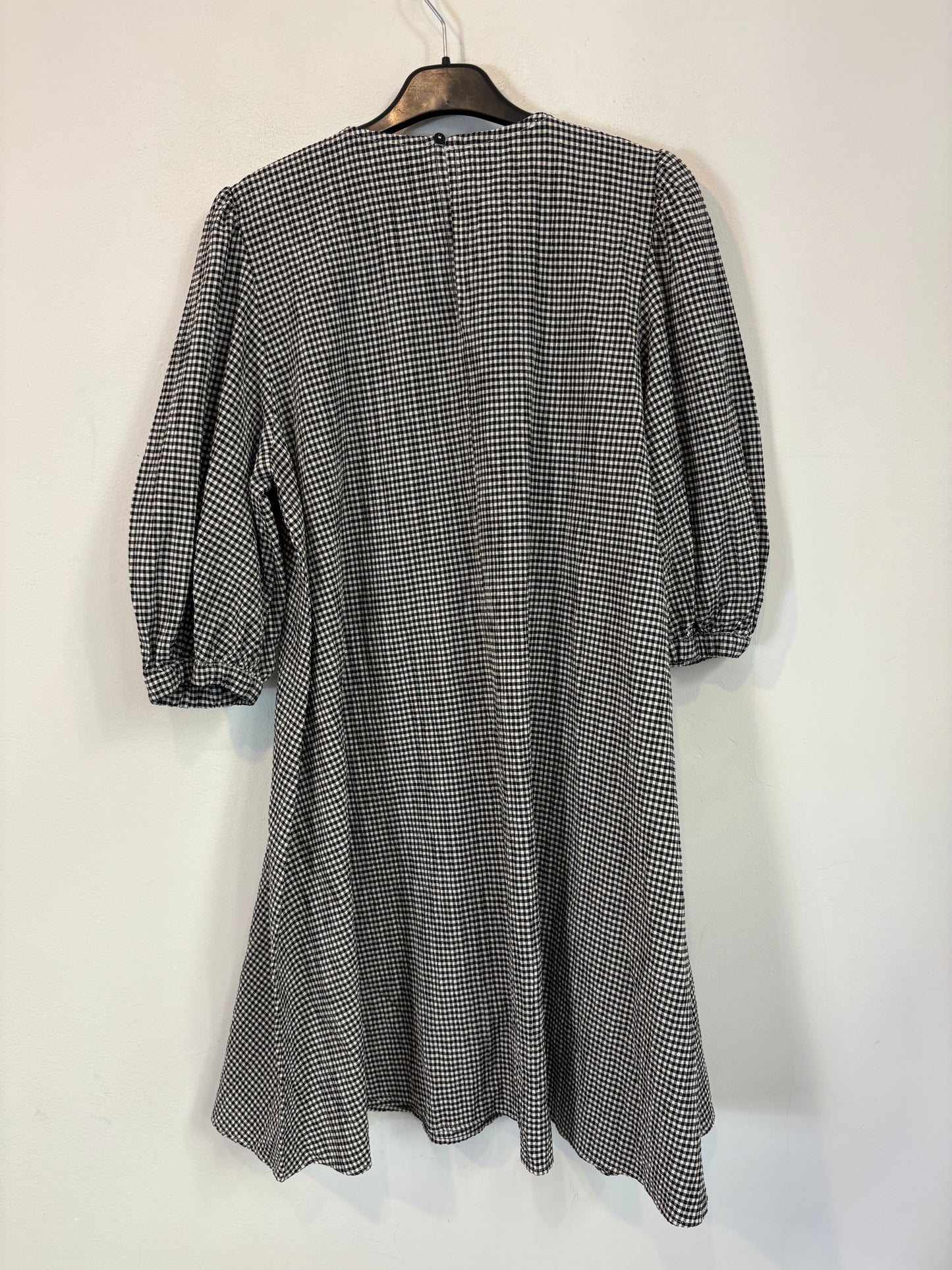 ZARA. Mustard textured back top. TS