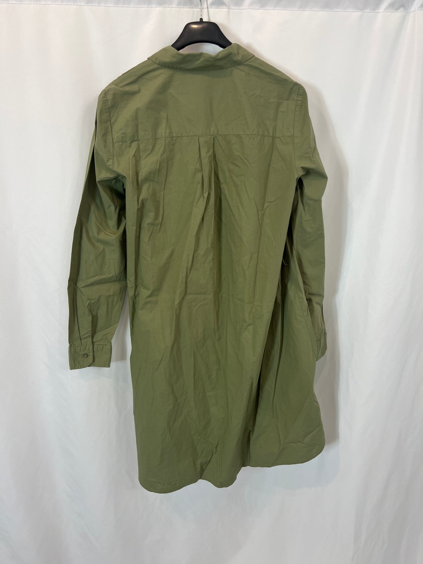 STRADIVARIUS.Green shirt dress TM