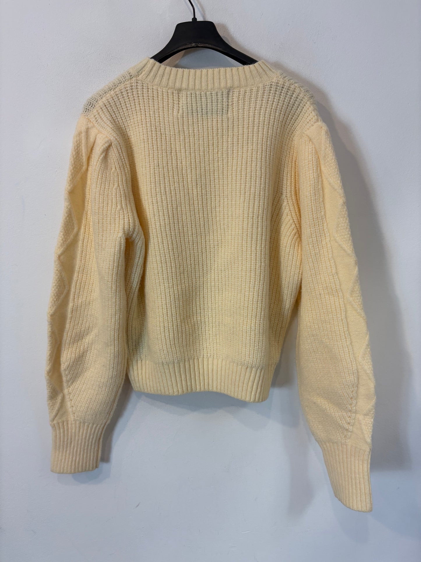 ZARA. Black stretch knit top. TL