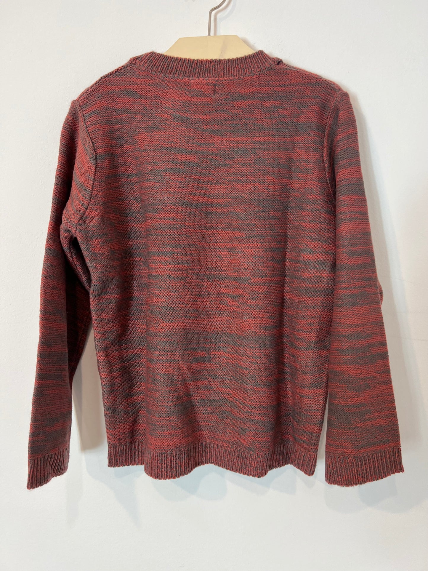 BOSSA. Pink and gray sweater, size 8 years