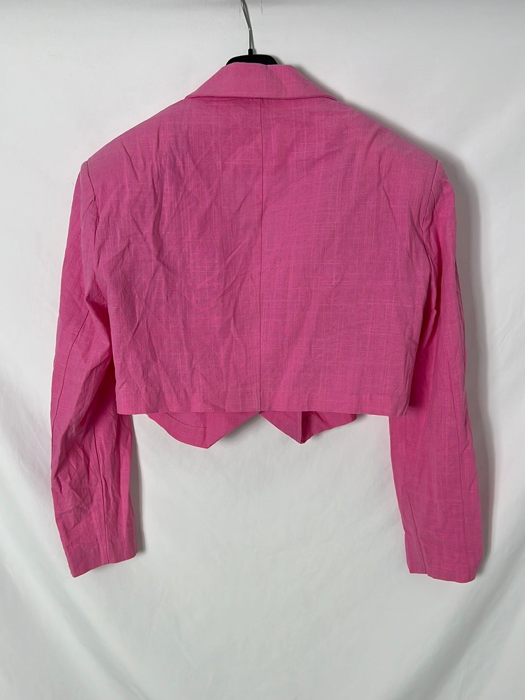 STOREST. Blazer corta rosas algodón T.s/m