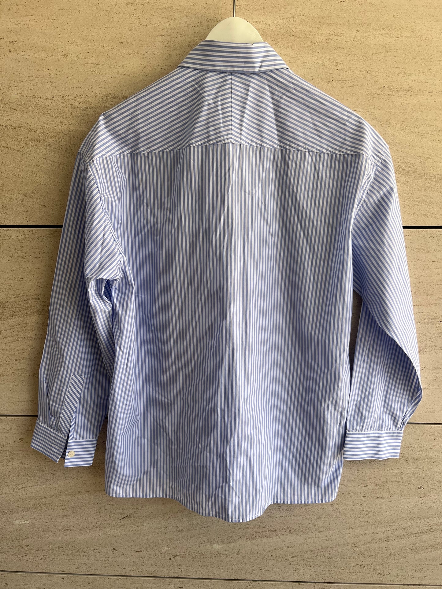 MASSIMO DUTTI. Camisa rayas bolsillos. T XS