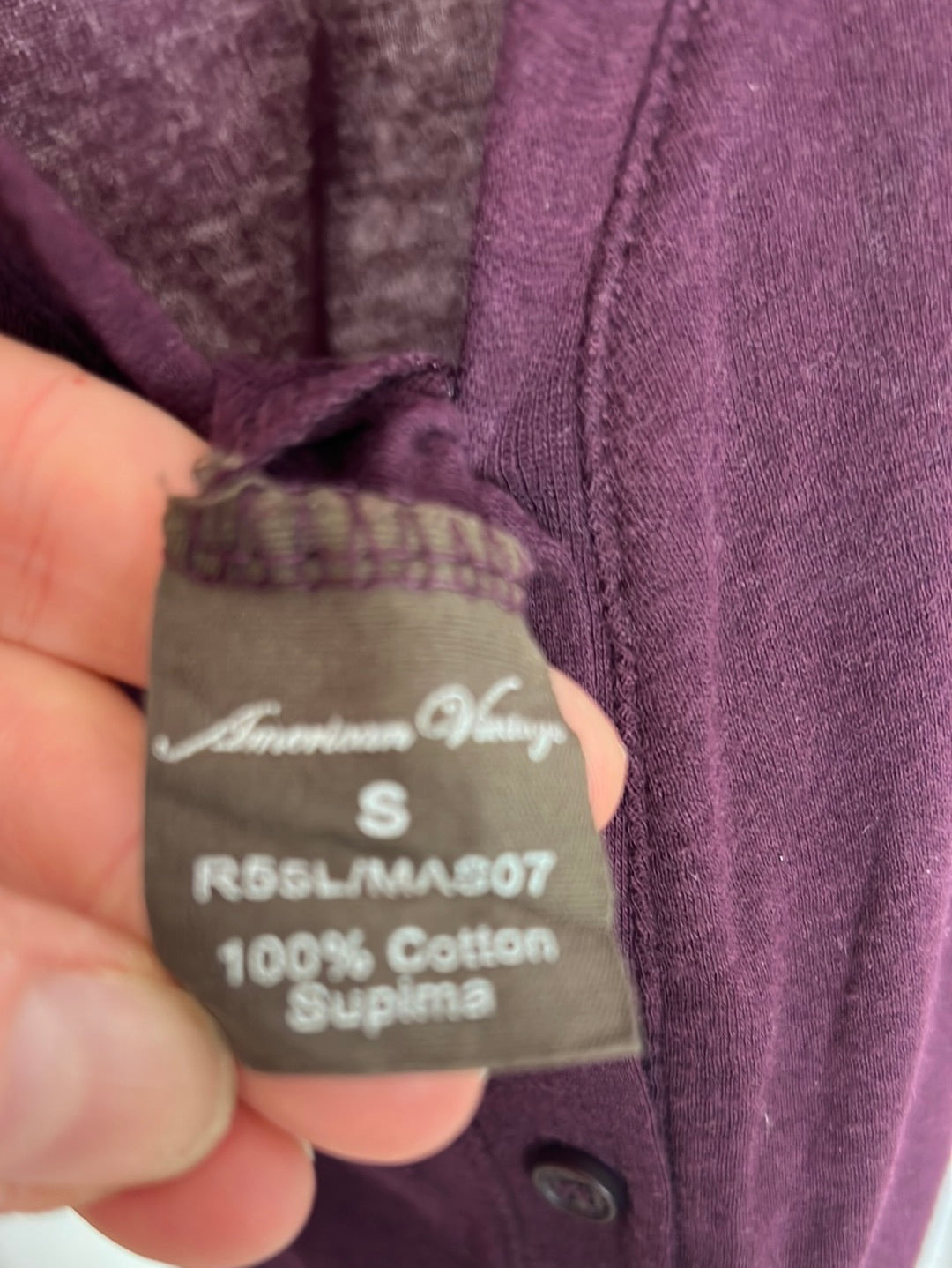 AMERICAN VINTAGE. Rebeca algodon burdeos. T S