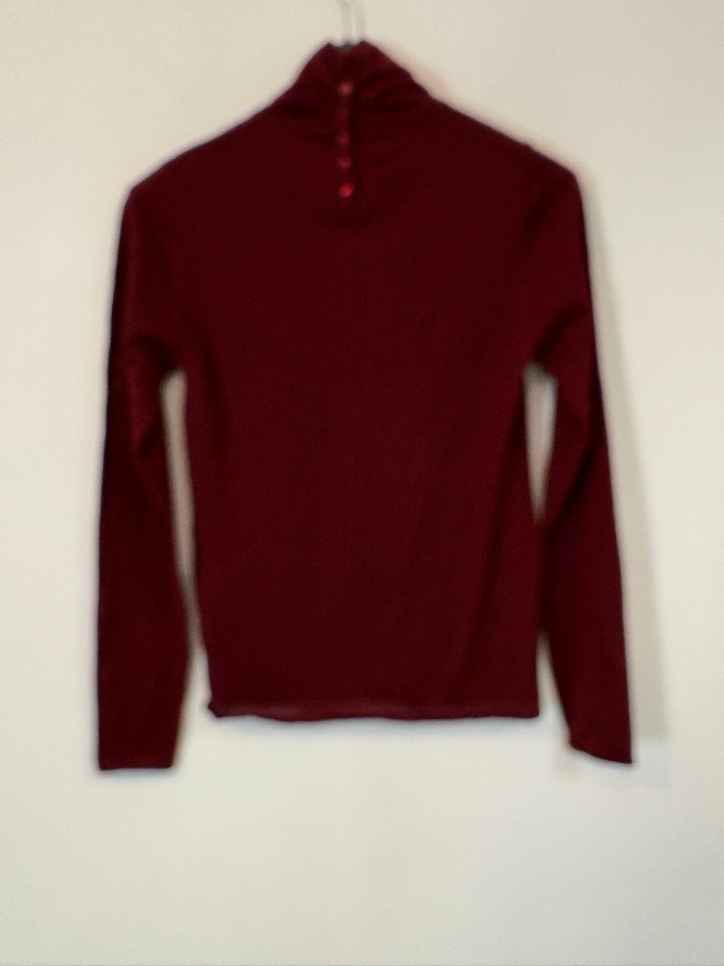 ZARA. Black stretch knit top. TL