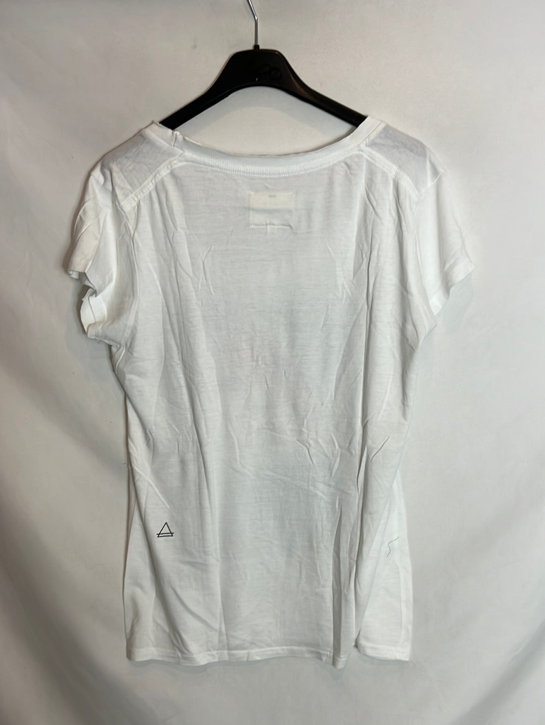ELEVEN PARIS. Camiseta blanca cara. T L