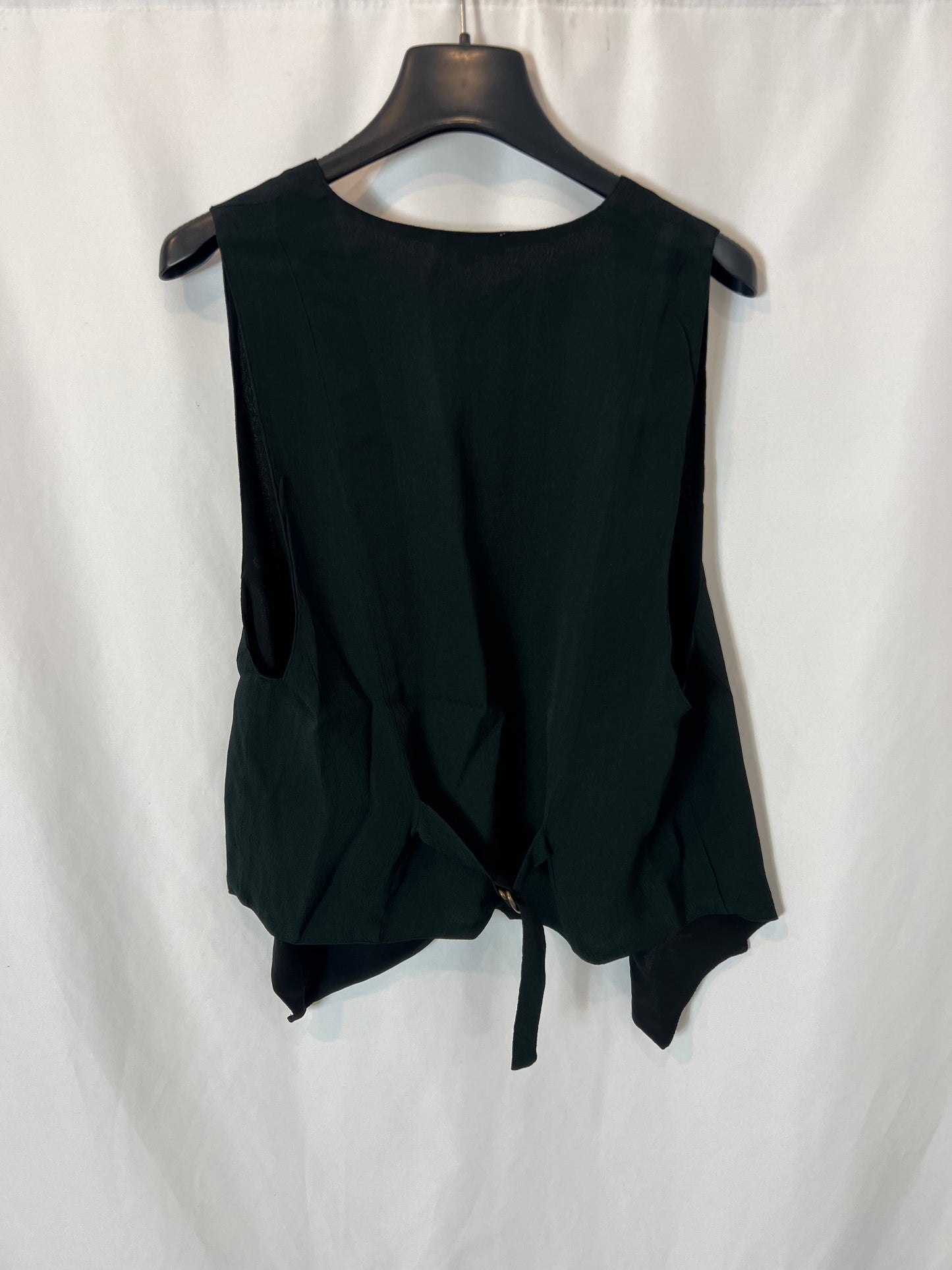 NICOLI. Chaleco fluido bordados. T M