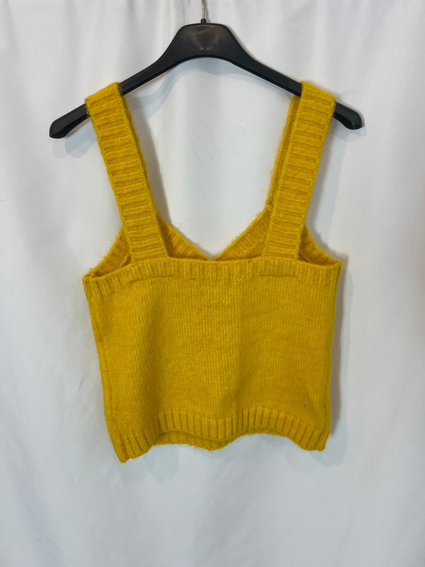 OTHERS. Yellow knit top TU(M)