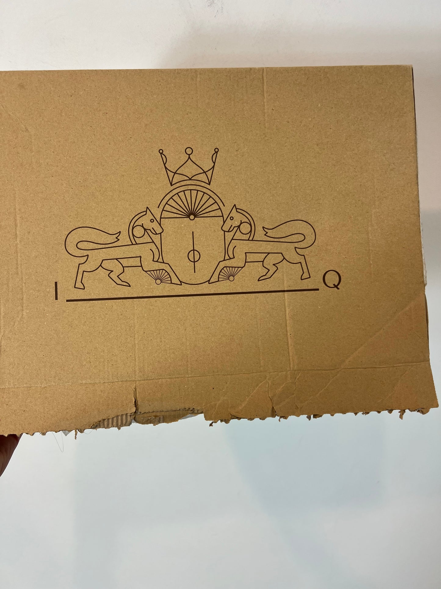 IQ COLLECTION. Vestido negro detalles camel T.m