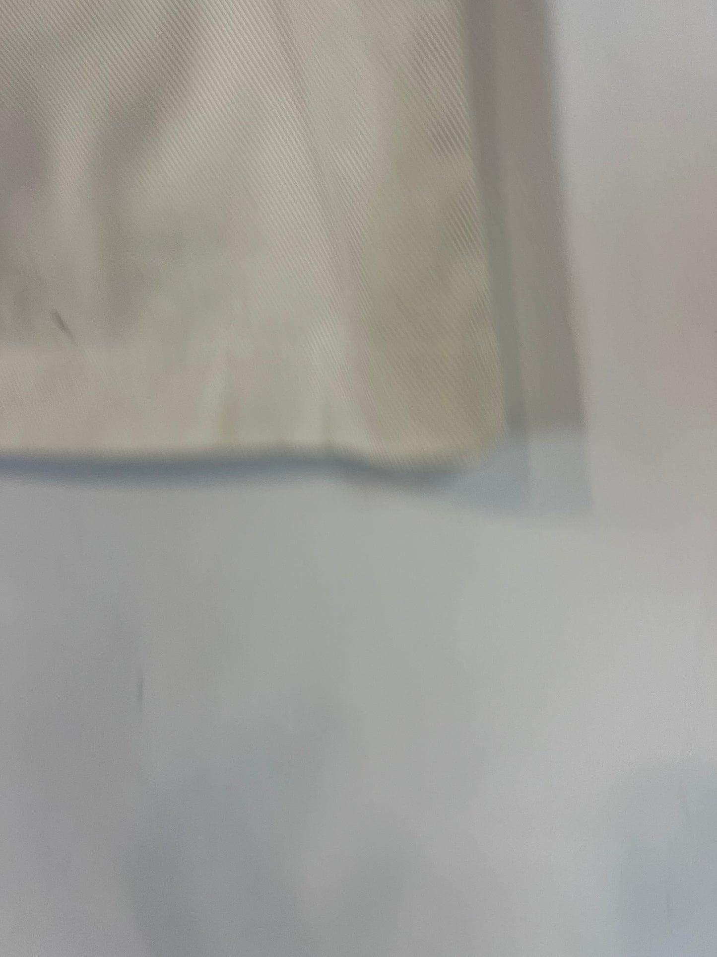 ZARA. falda denim blanca T.s