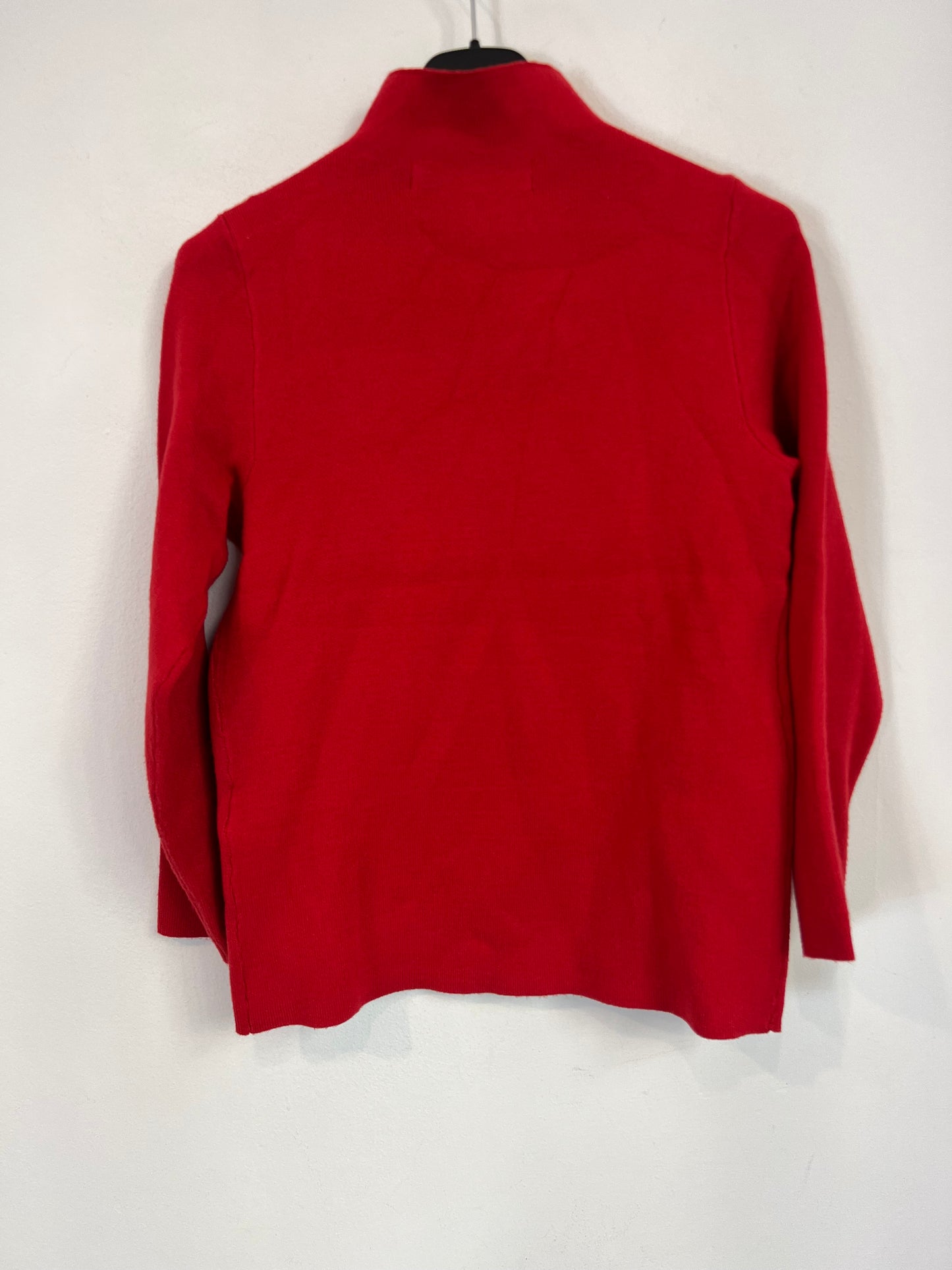 VERO MODA. Jersey rojo cuello perkins T.xs