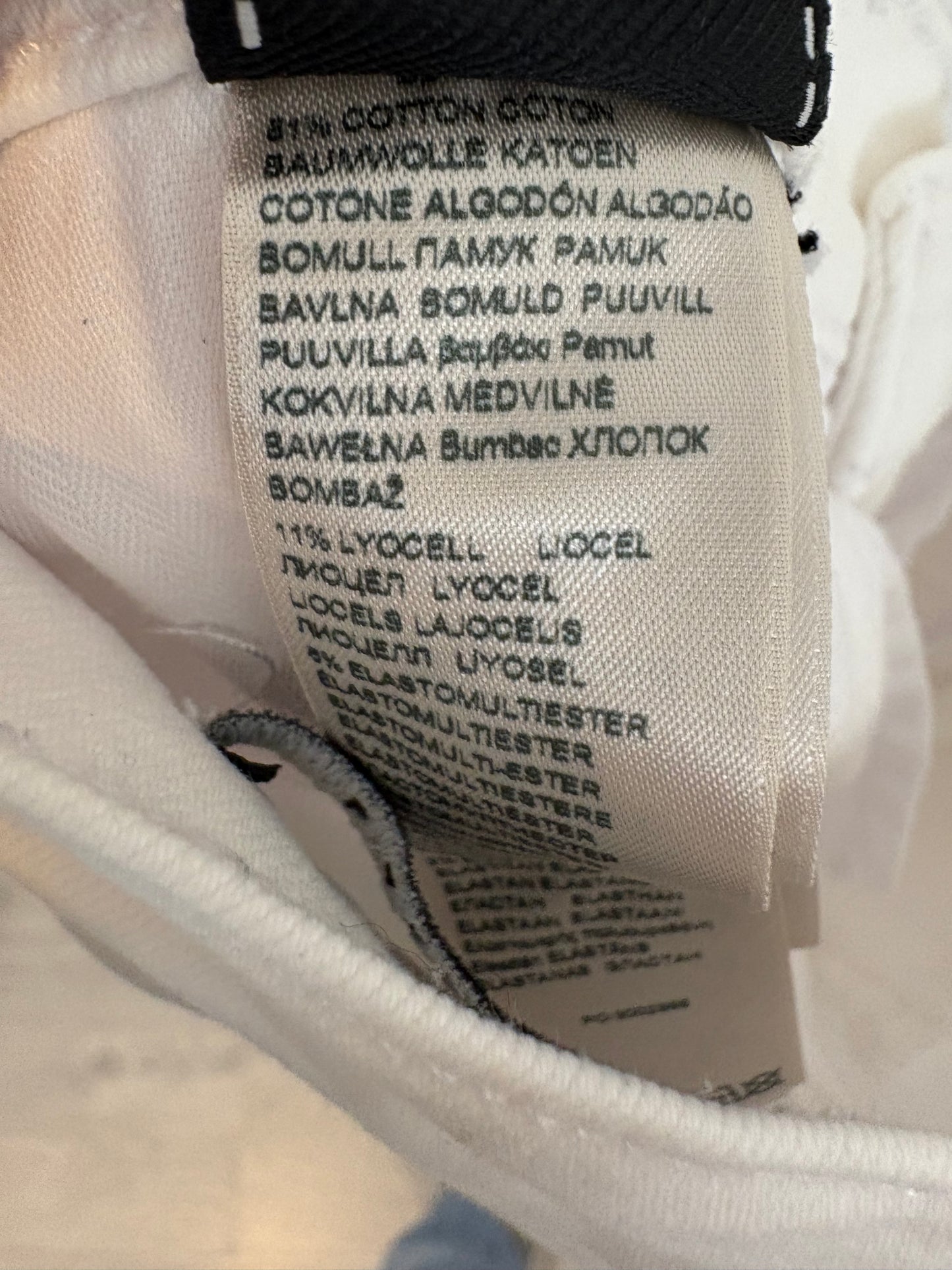 FOR ALL 7 MANKIND. Denim recto blanco