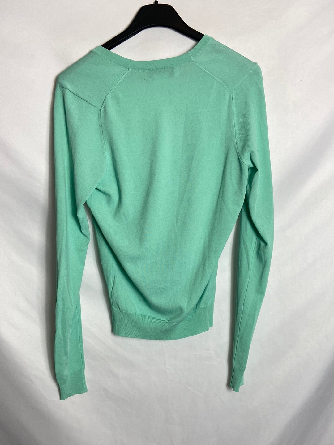 HOSS. Rebeca y top fina verde agua T.u(s)