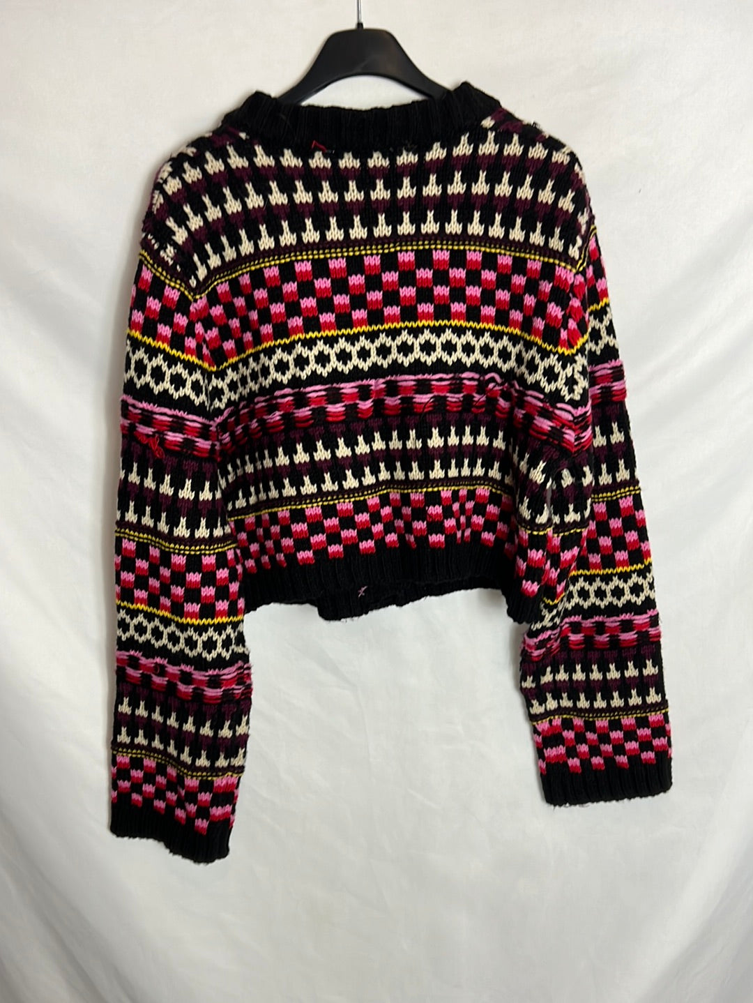 ZARA. Rebeca punto colores. T M (Tara)