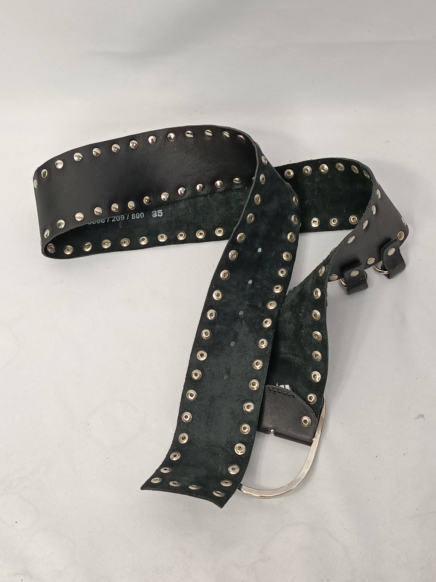 OTHER. Black studded belt size 85