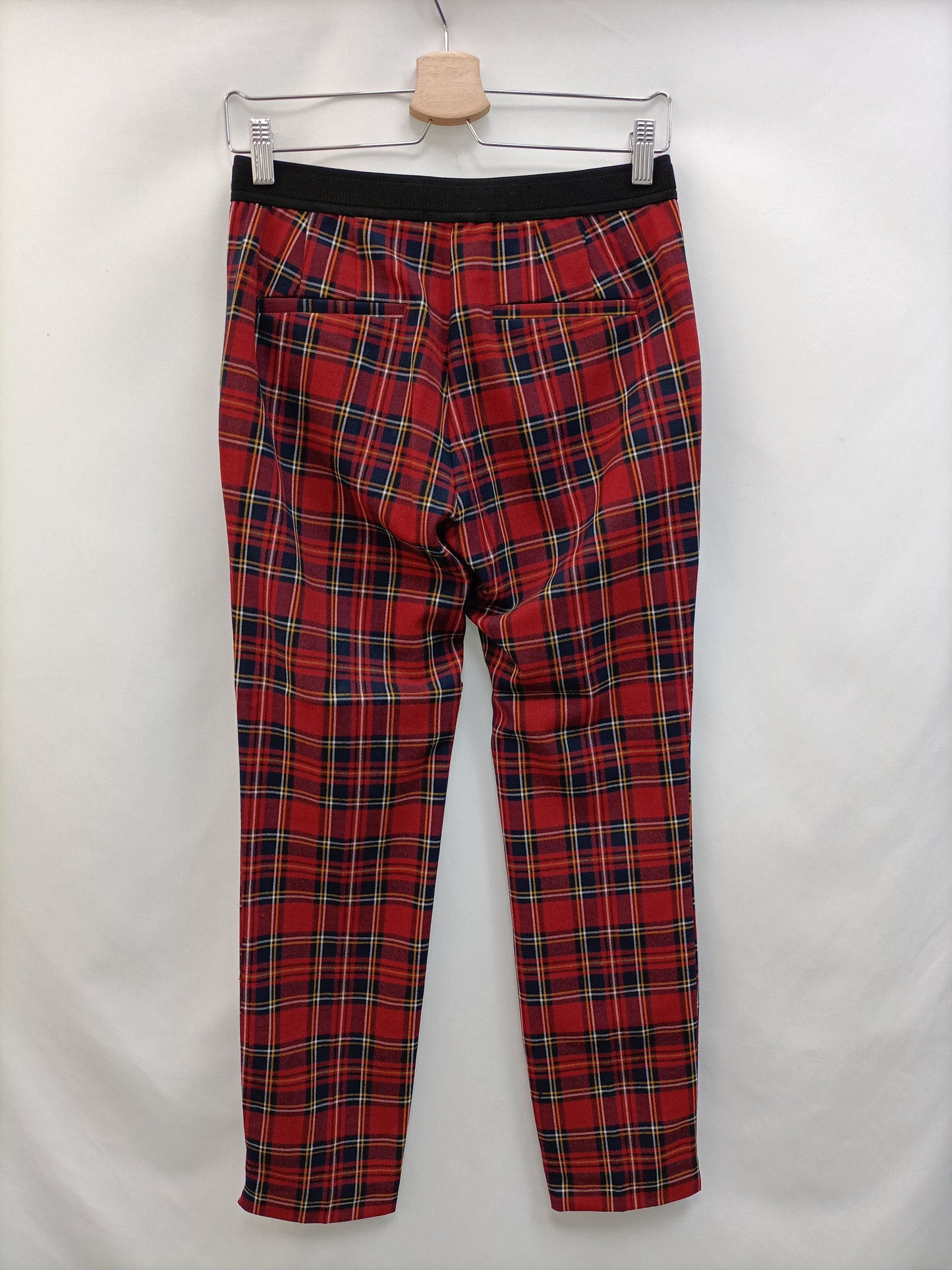 ZARA. Plaid trousers Ts