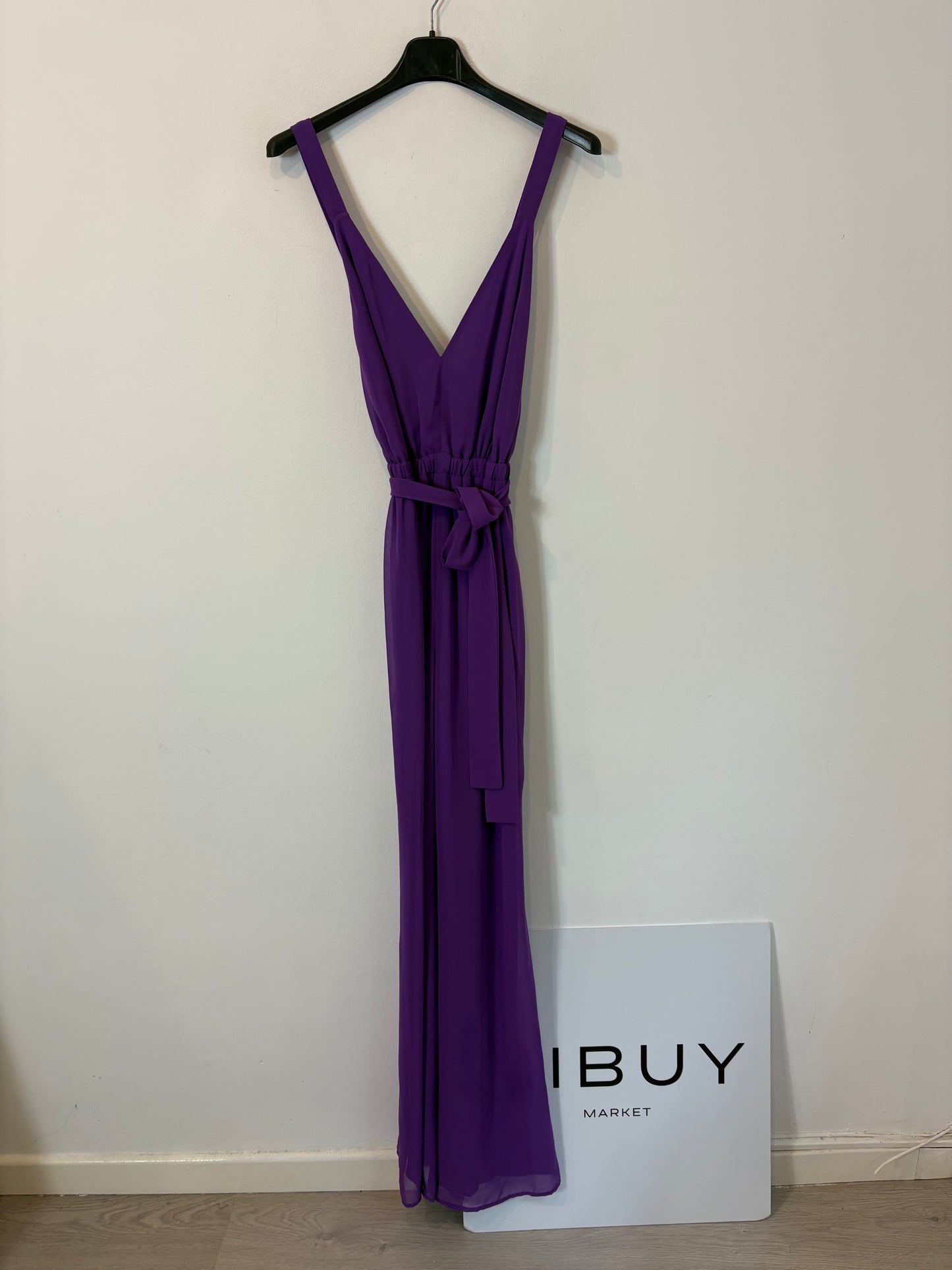 LADY PIPA. Mono largo fluido espalda cruzada. T S