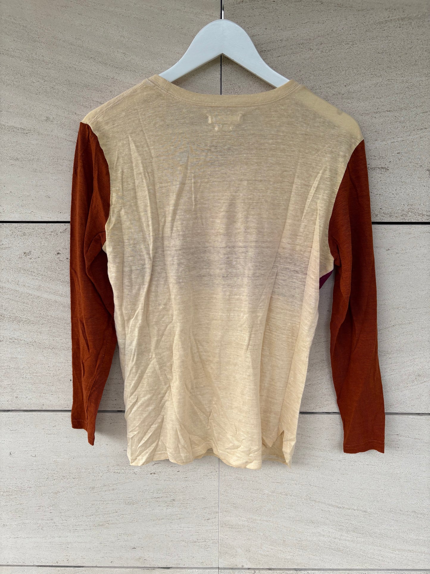 ISABEL MARANT ÉTOILE. Top lino colores