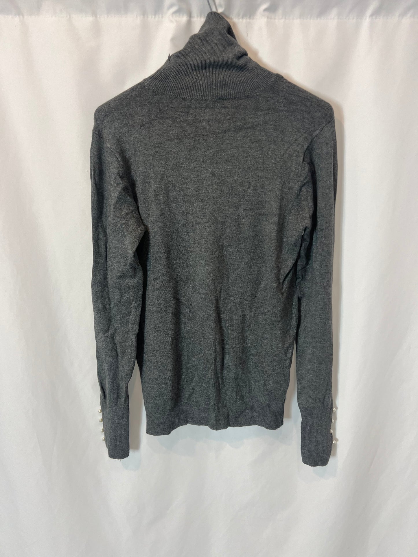 ZARA. Jersey fino detalle puños. T M