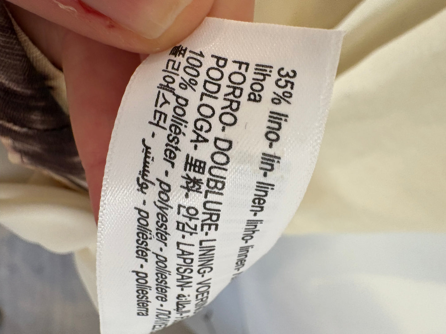 BARILOCHE. Houndstooth trousers size 36