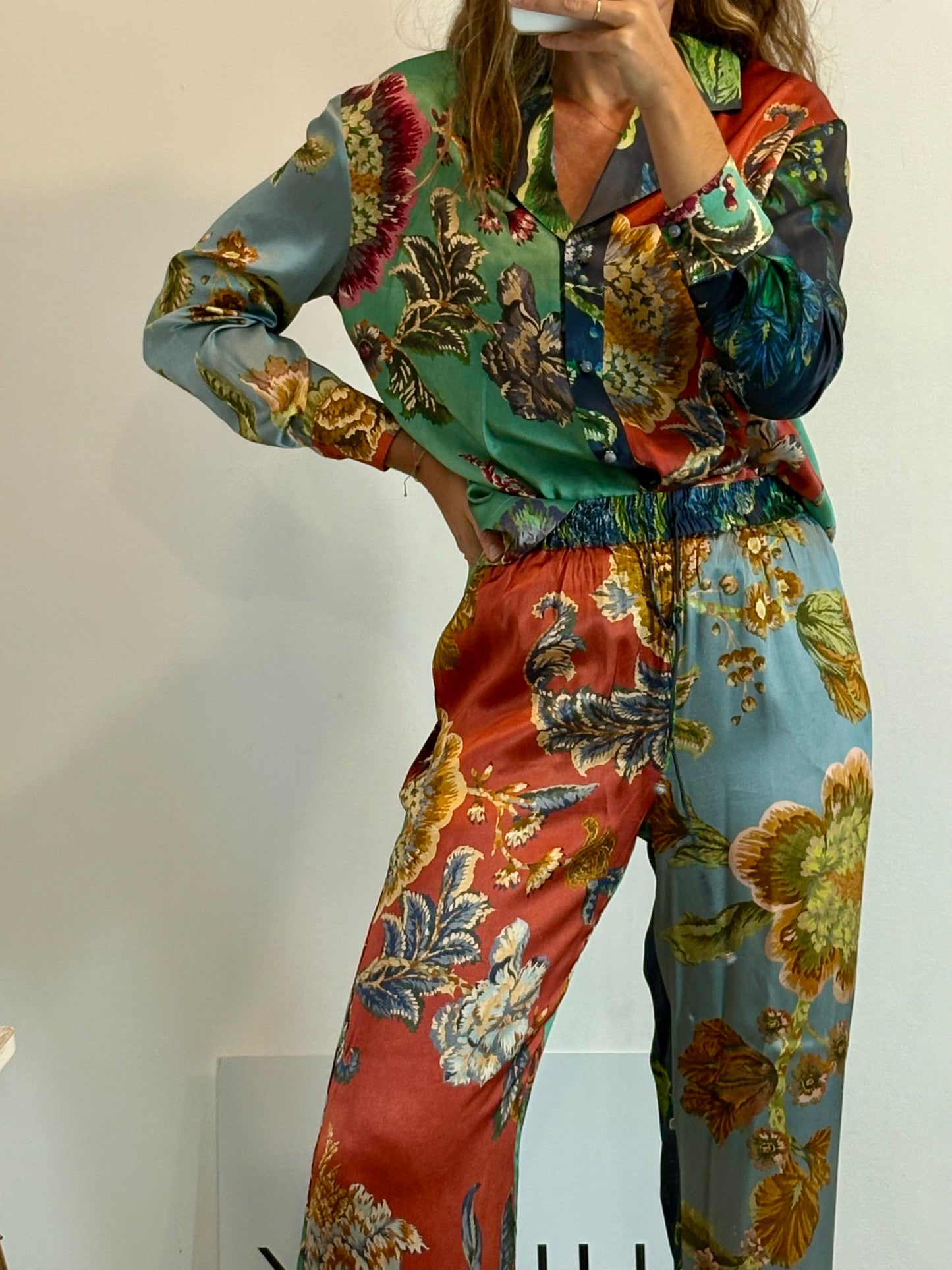 BARILOCHE. Houndstooth trousers size 36