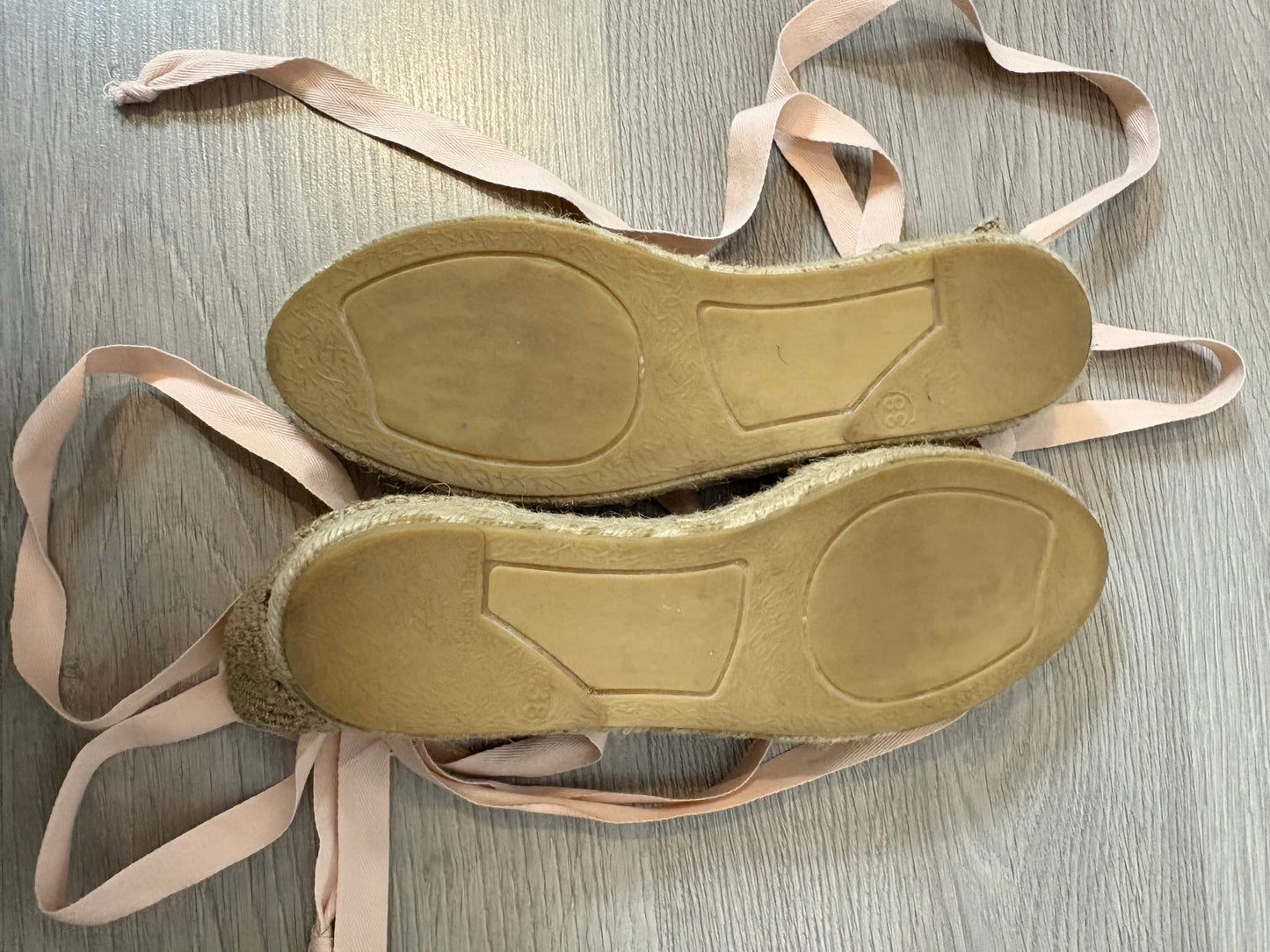 PITUSAS. Alpargatas verdes lazada