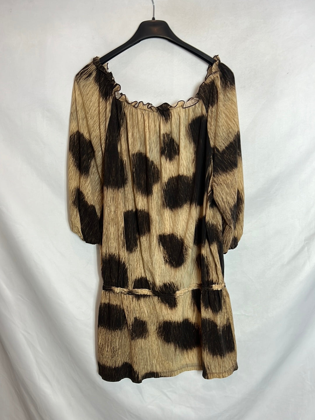 BLUMARINE. Short print dress. TM