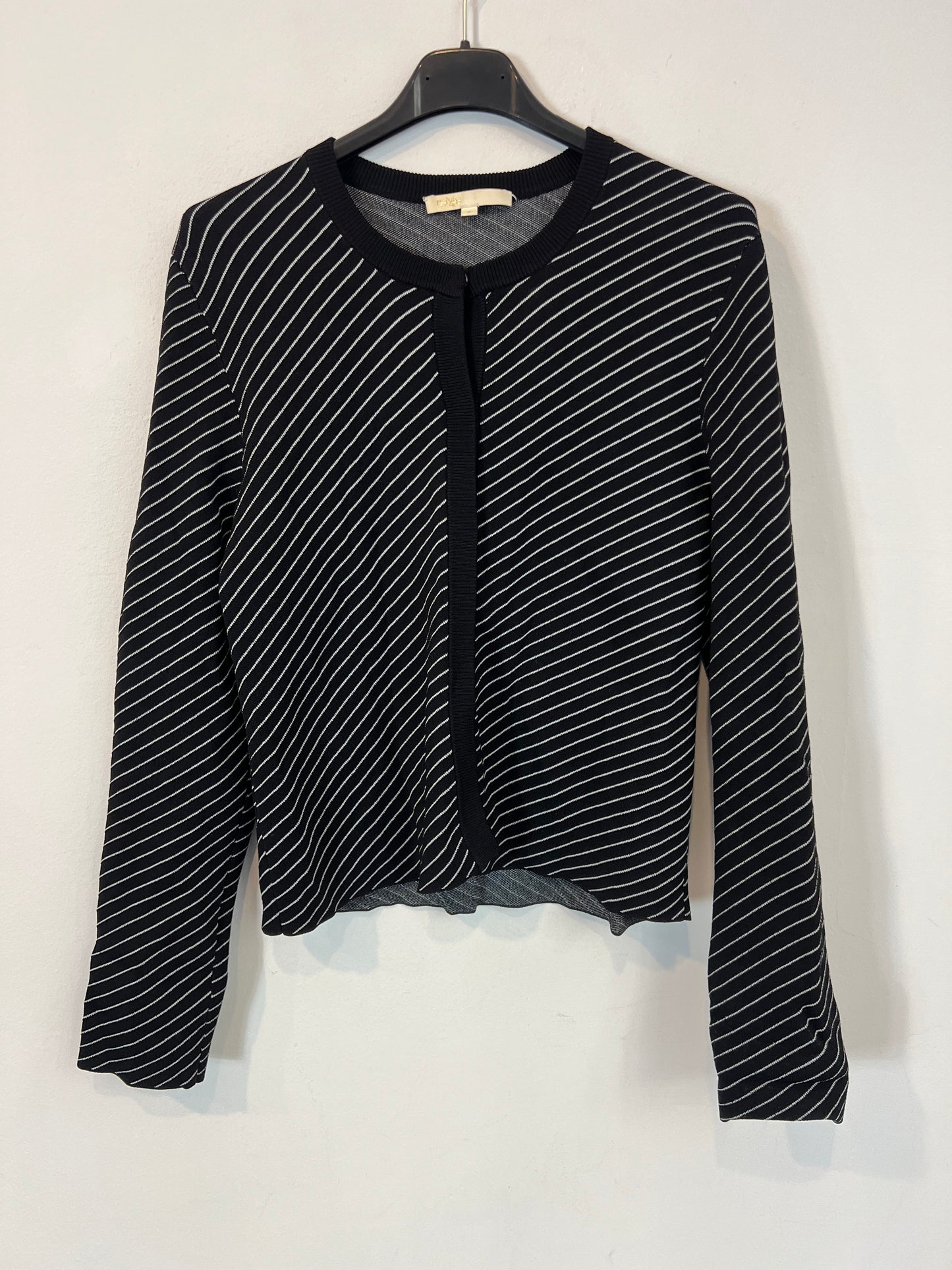 MAJE. Conjunto punto elástico rayas. T 2 (S/M)