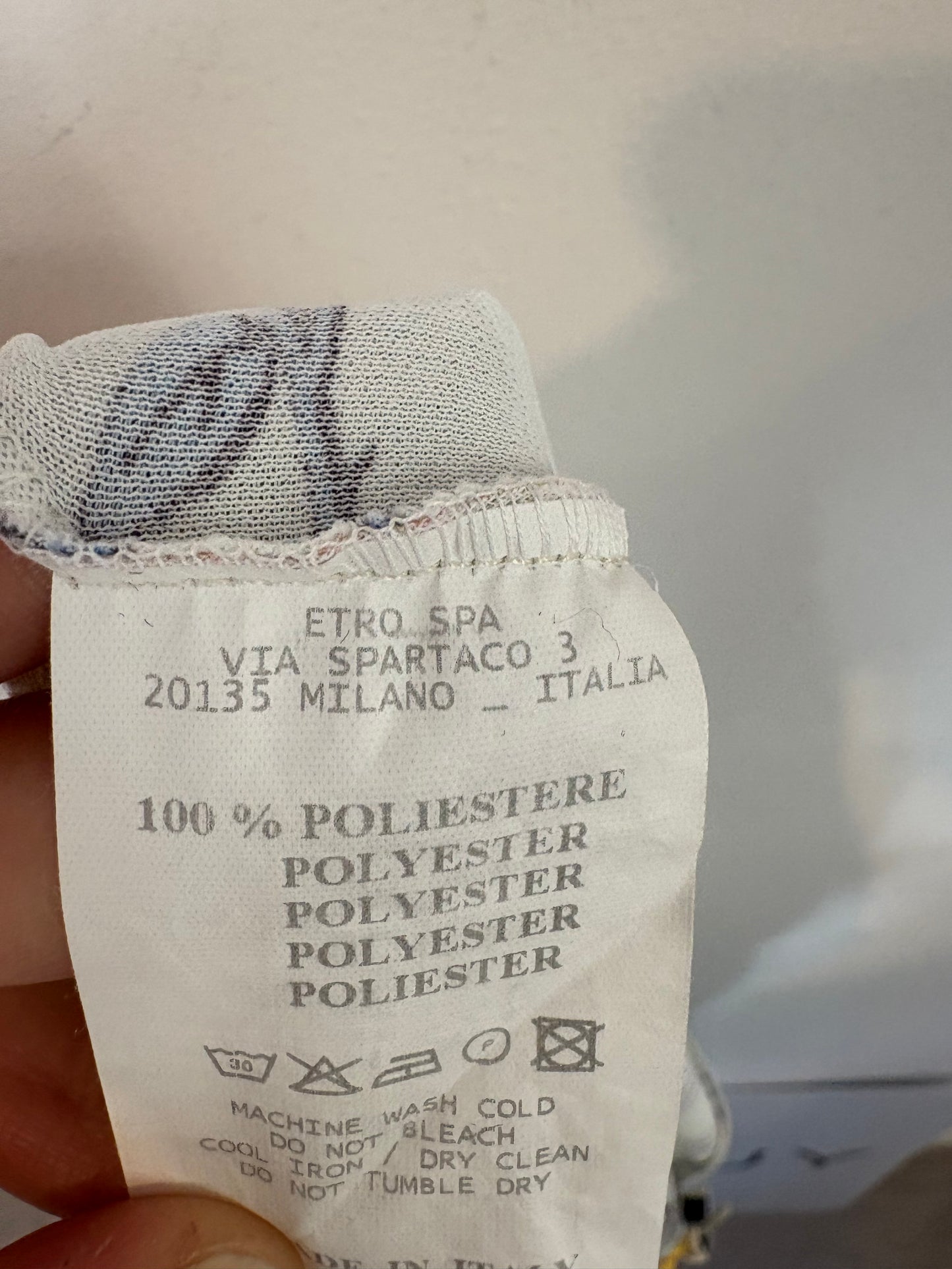 ETRO. Pantalón fluido estampado. T 36