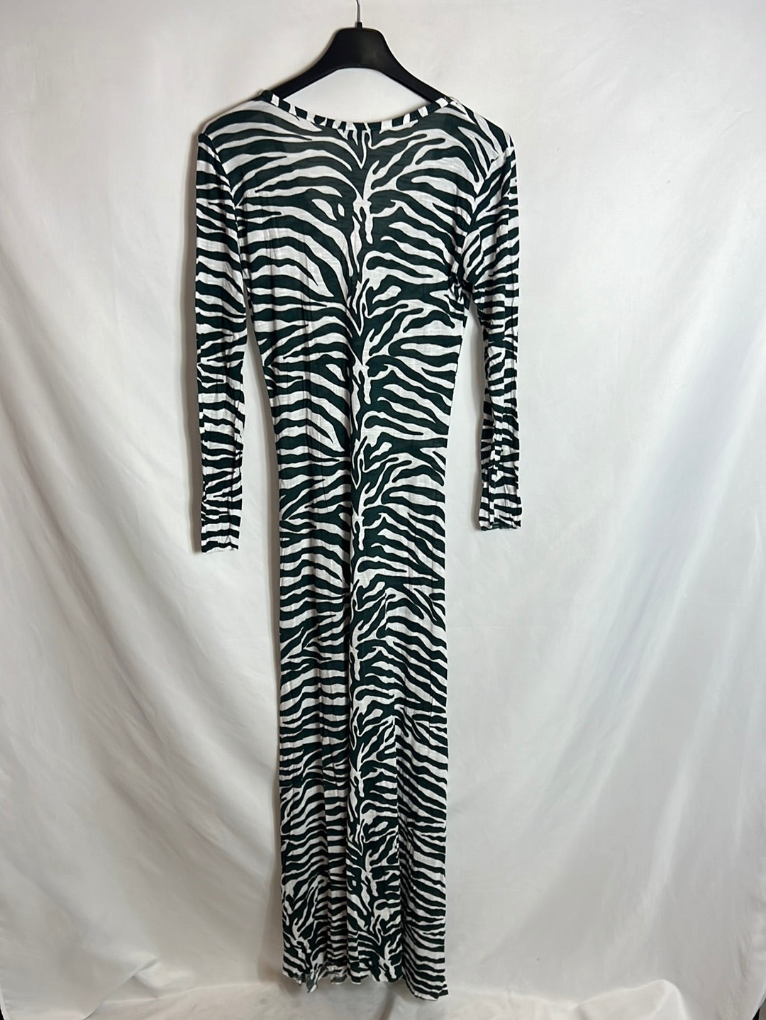 TOMTOM. Vestido largo estampado. T S