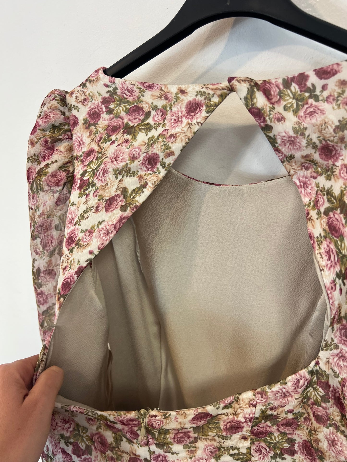 MATELIER. Vestido largo estampado flores. T S