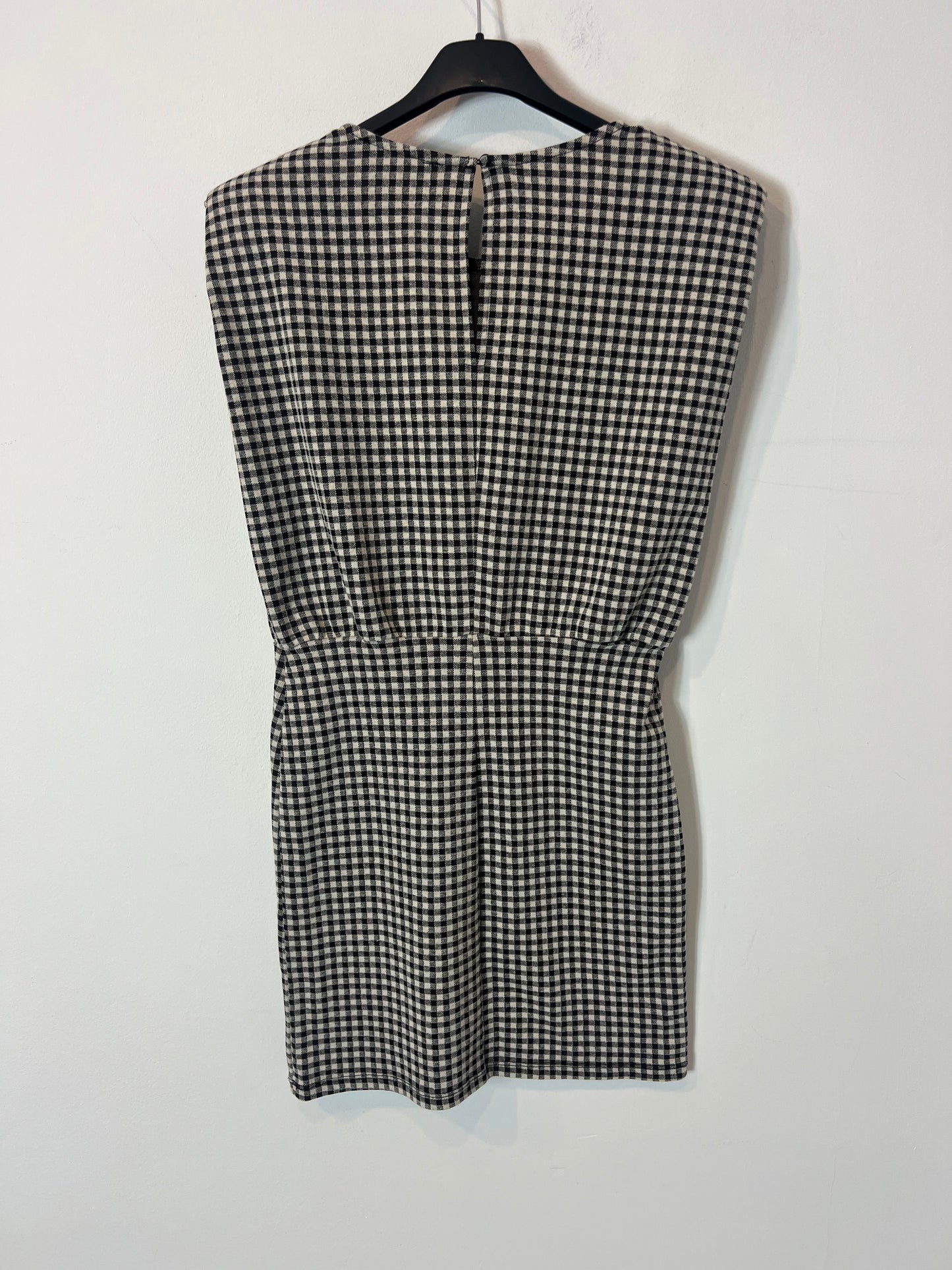 ZARA. Vestido cuadros vichy. T M