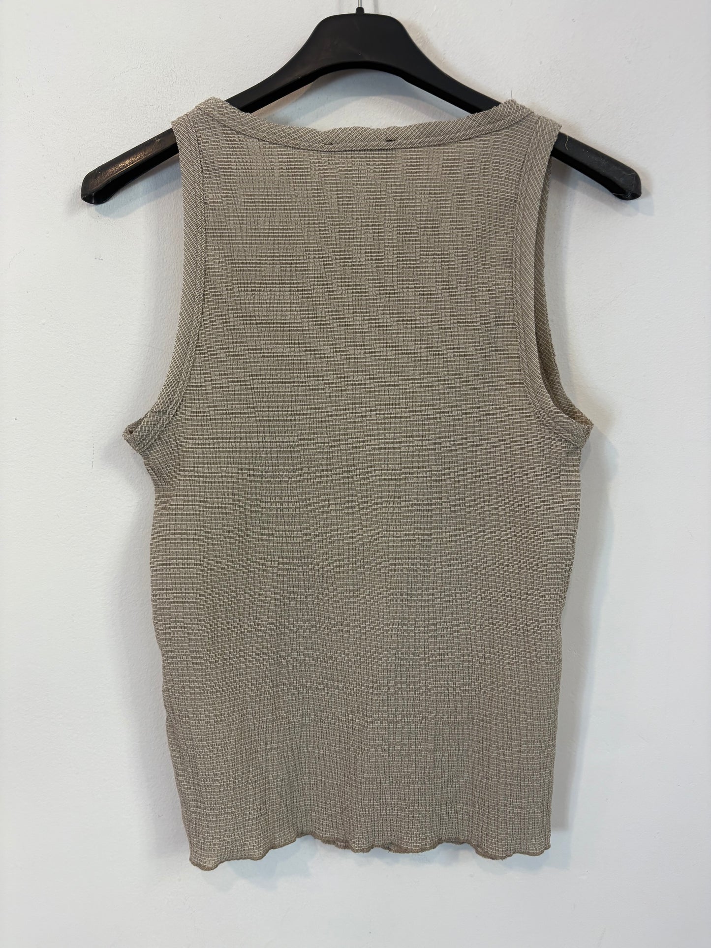 ZARA. Top beige textura. T M