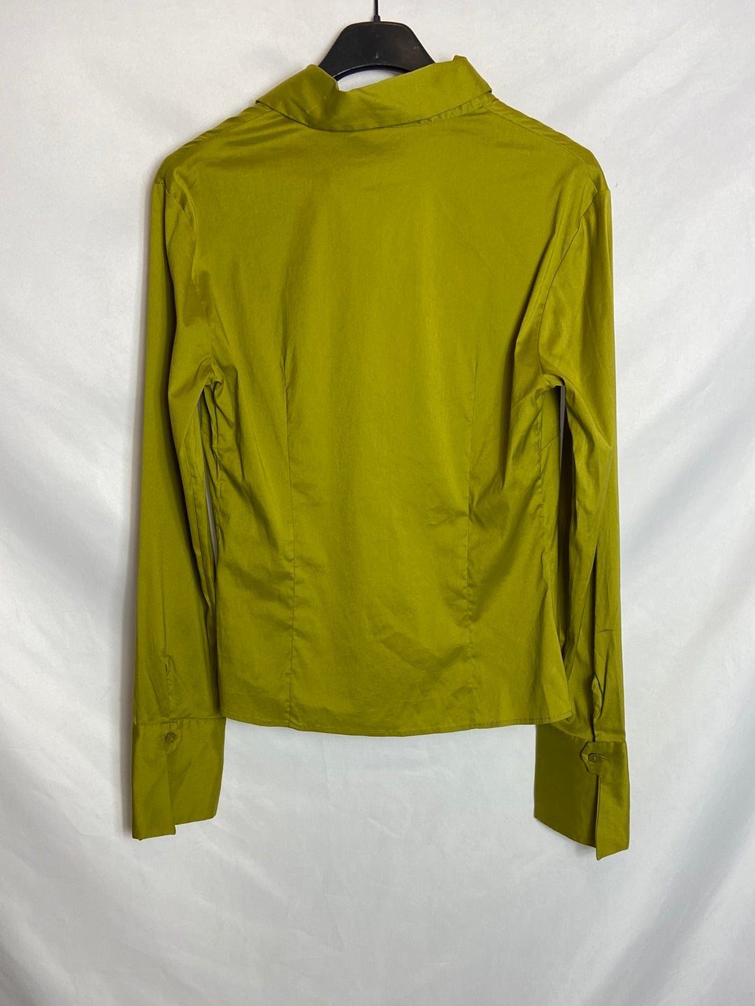 ROBERTO VERINO. Camisa verde oliva T.38