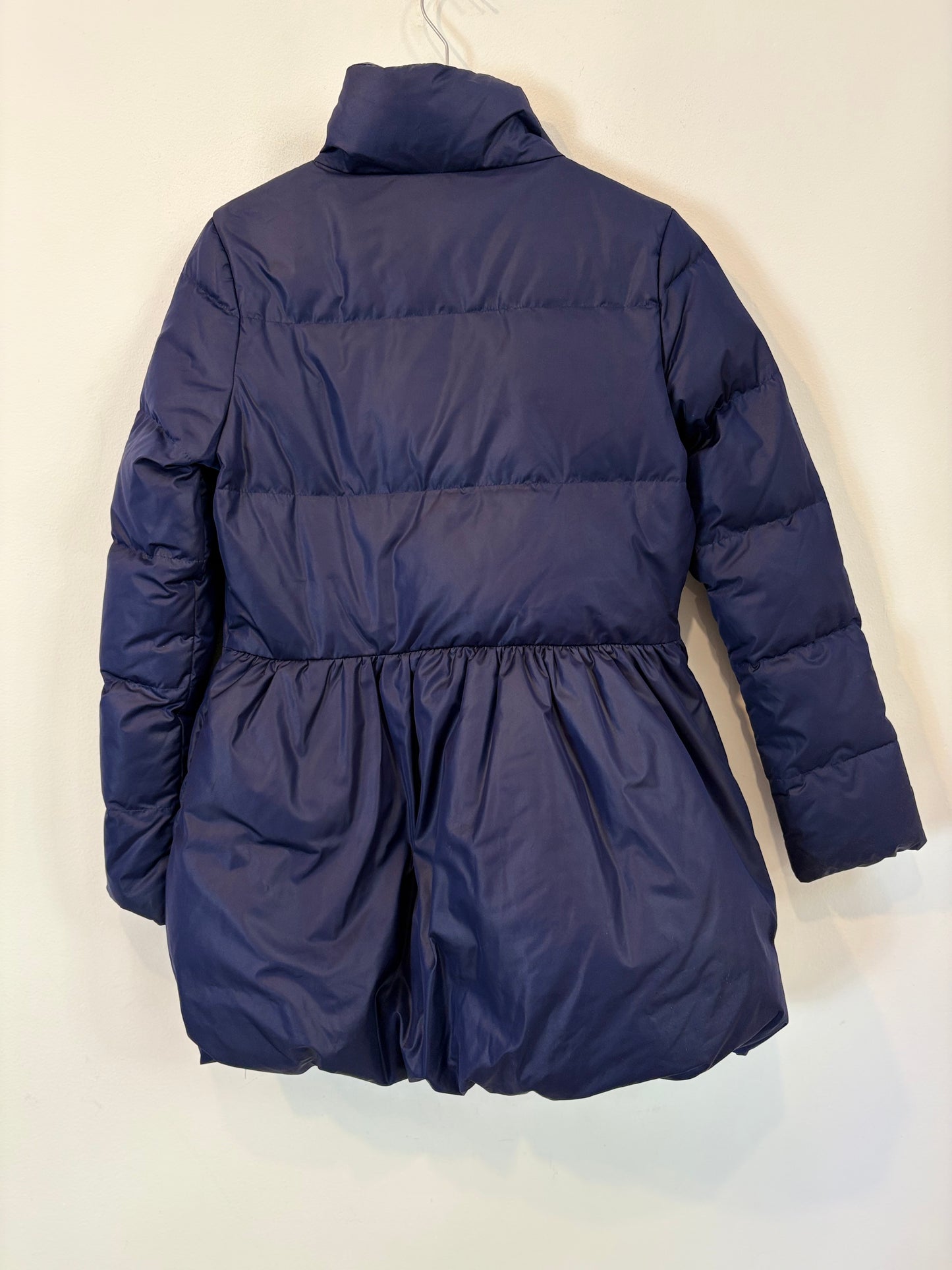 LOVE MOSCHINO. Plumas azul detalles T.36