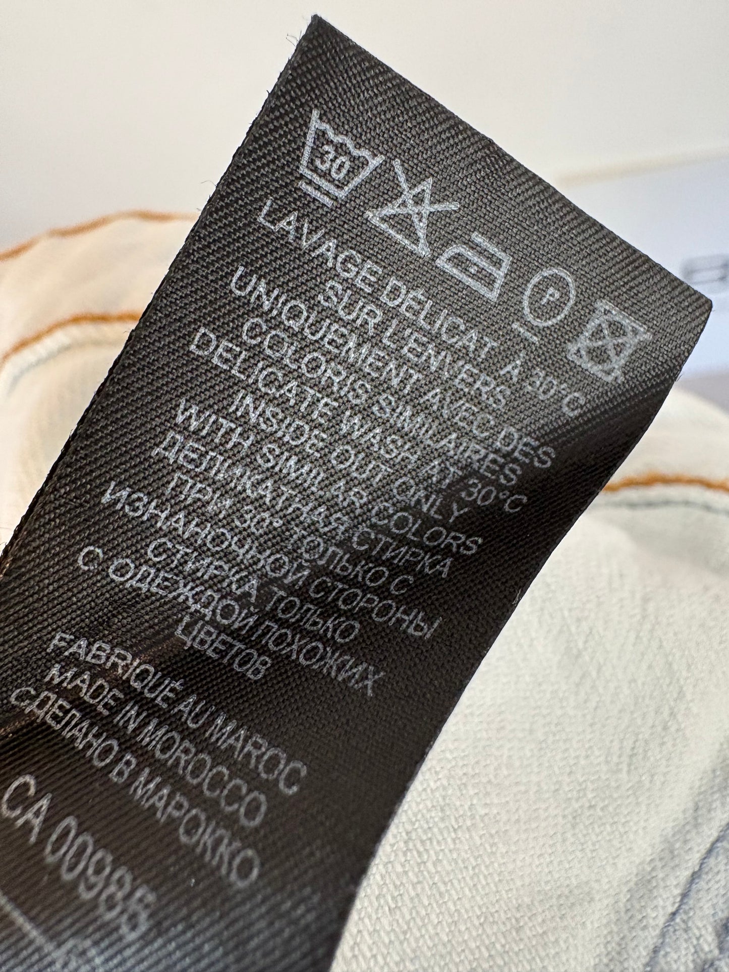 ISABEL MARANT. Denim claro abotonado