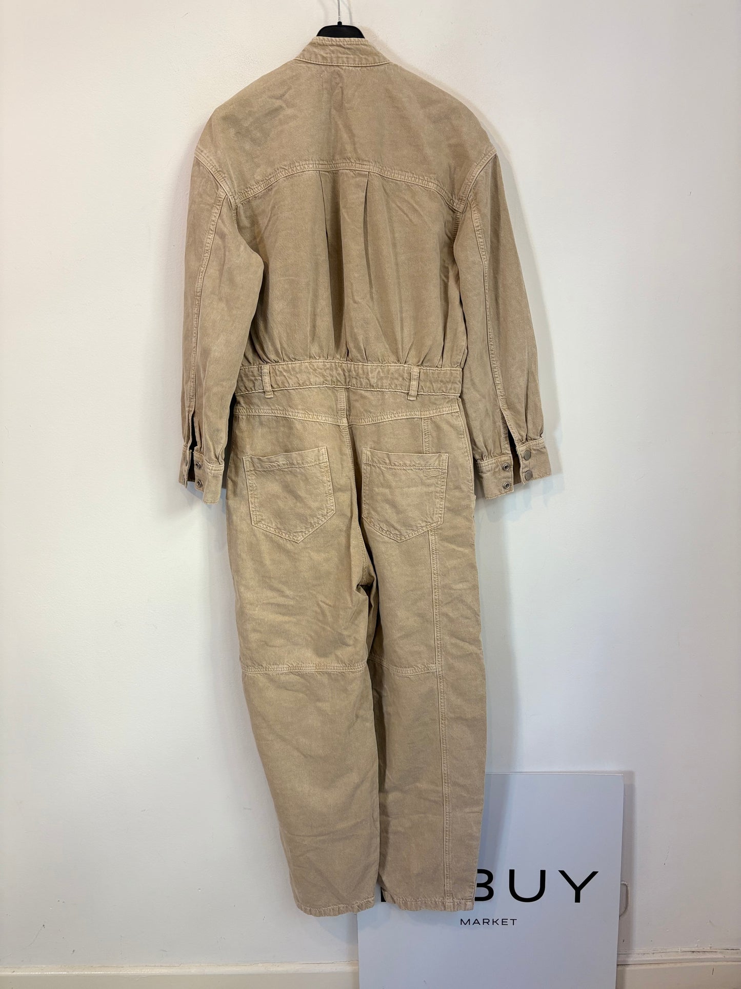 BA&SH. Mono beige denim
