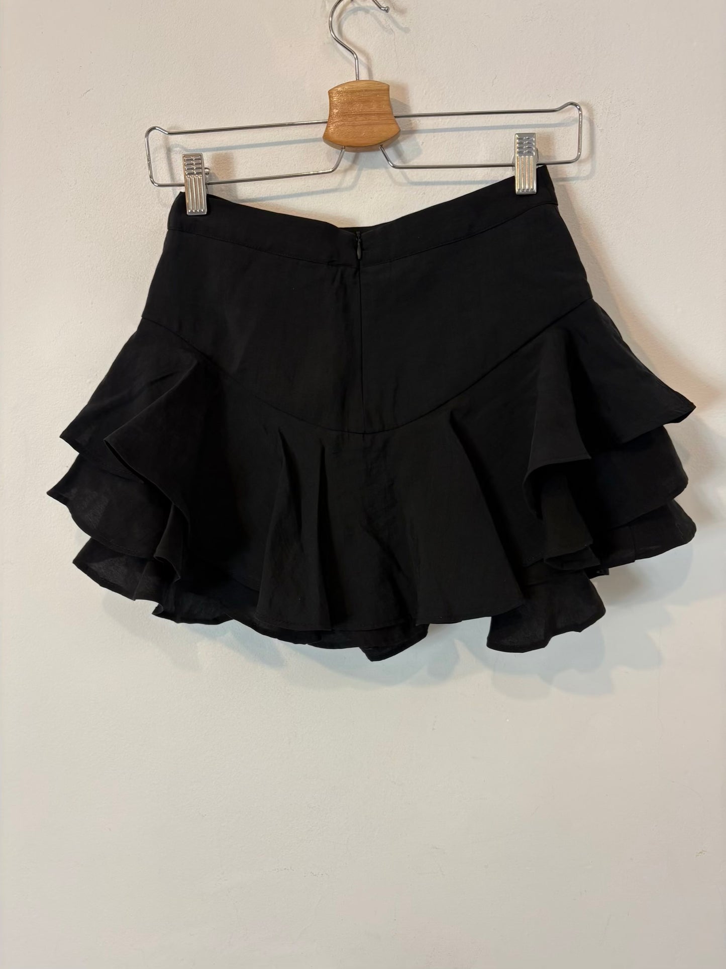 ZARA. Falda/ pantalón negra fluida