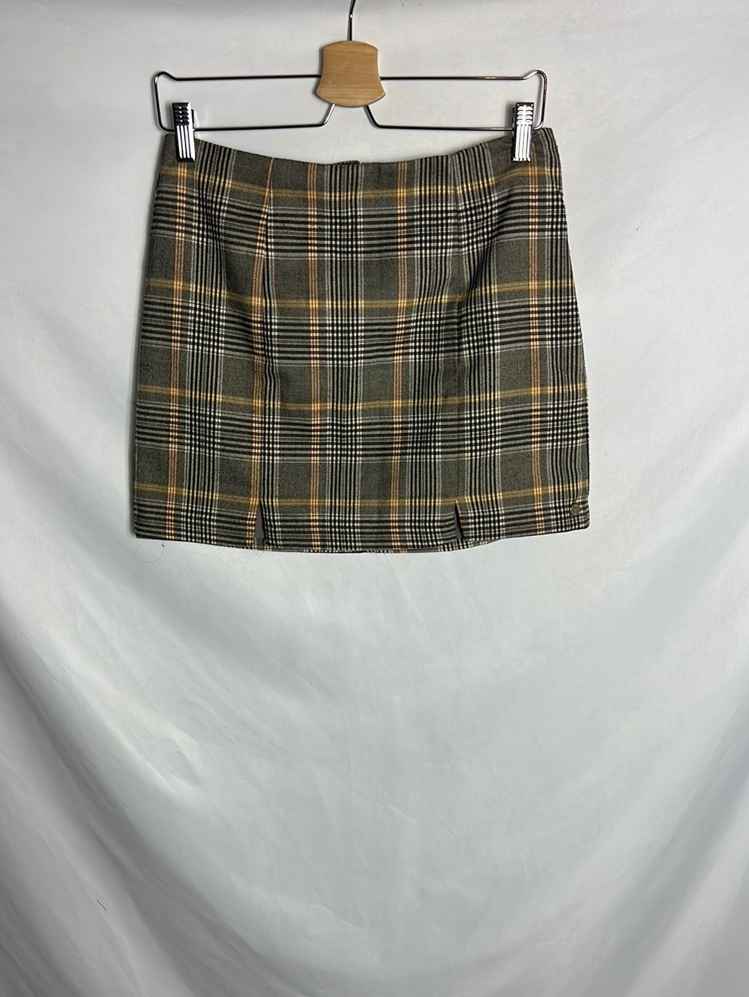 Falda Larga Falda Pantalon Cuadros Pull And Bear Milanuncios Falda