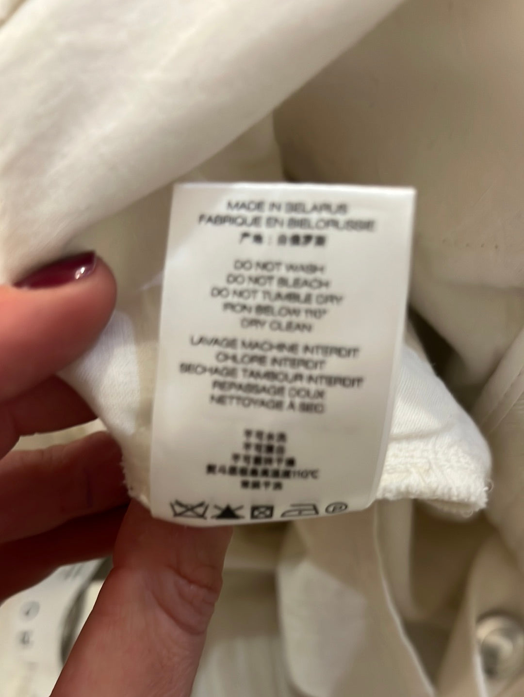 IRO.Shorts cortos blancos denim T.34