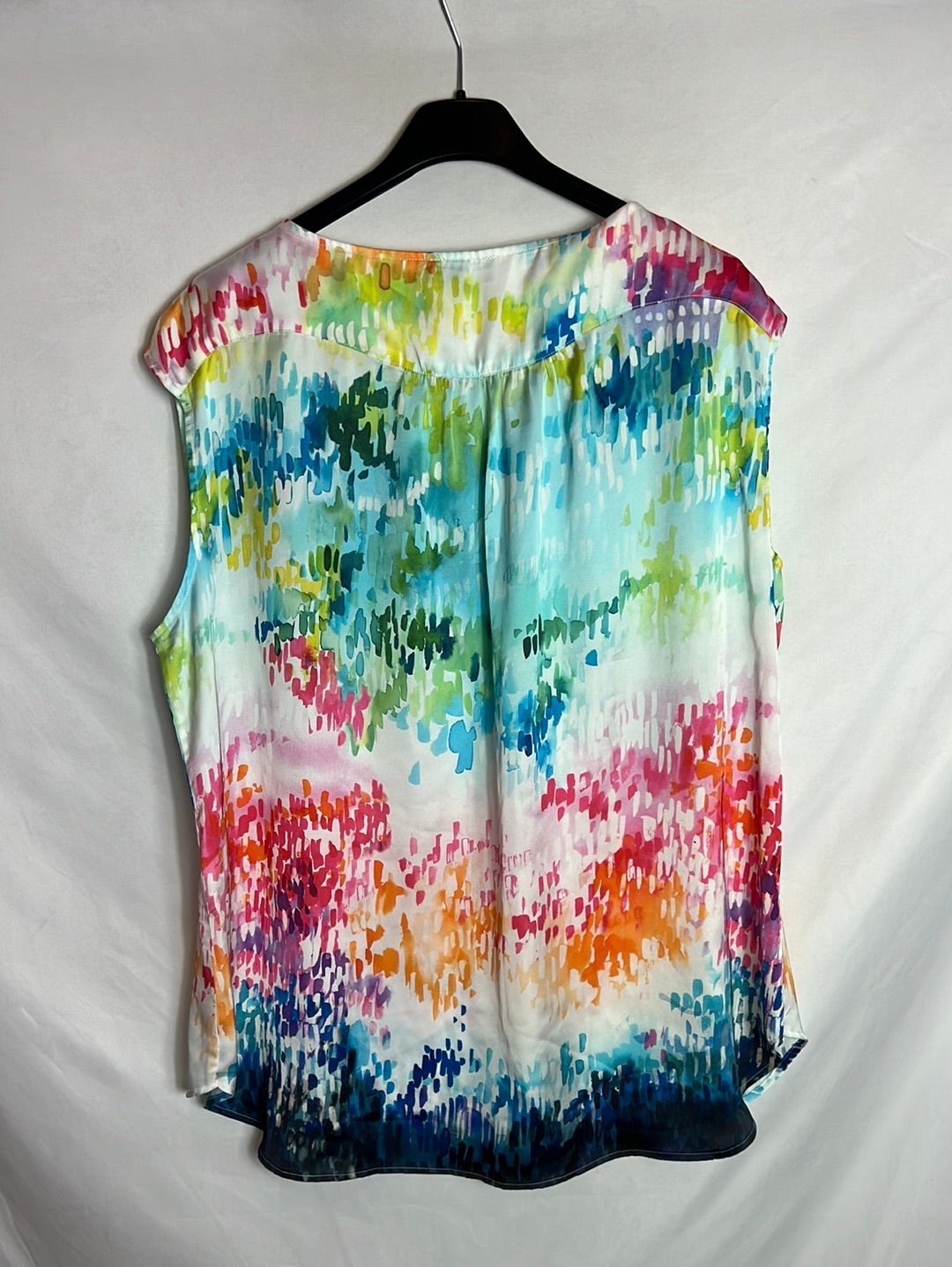 MIRTO. Flowy blouse in colors S.48