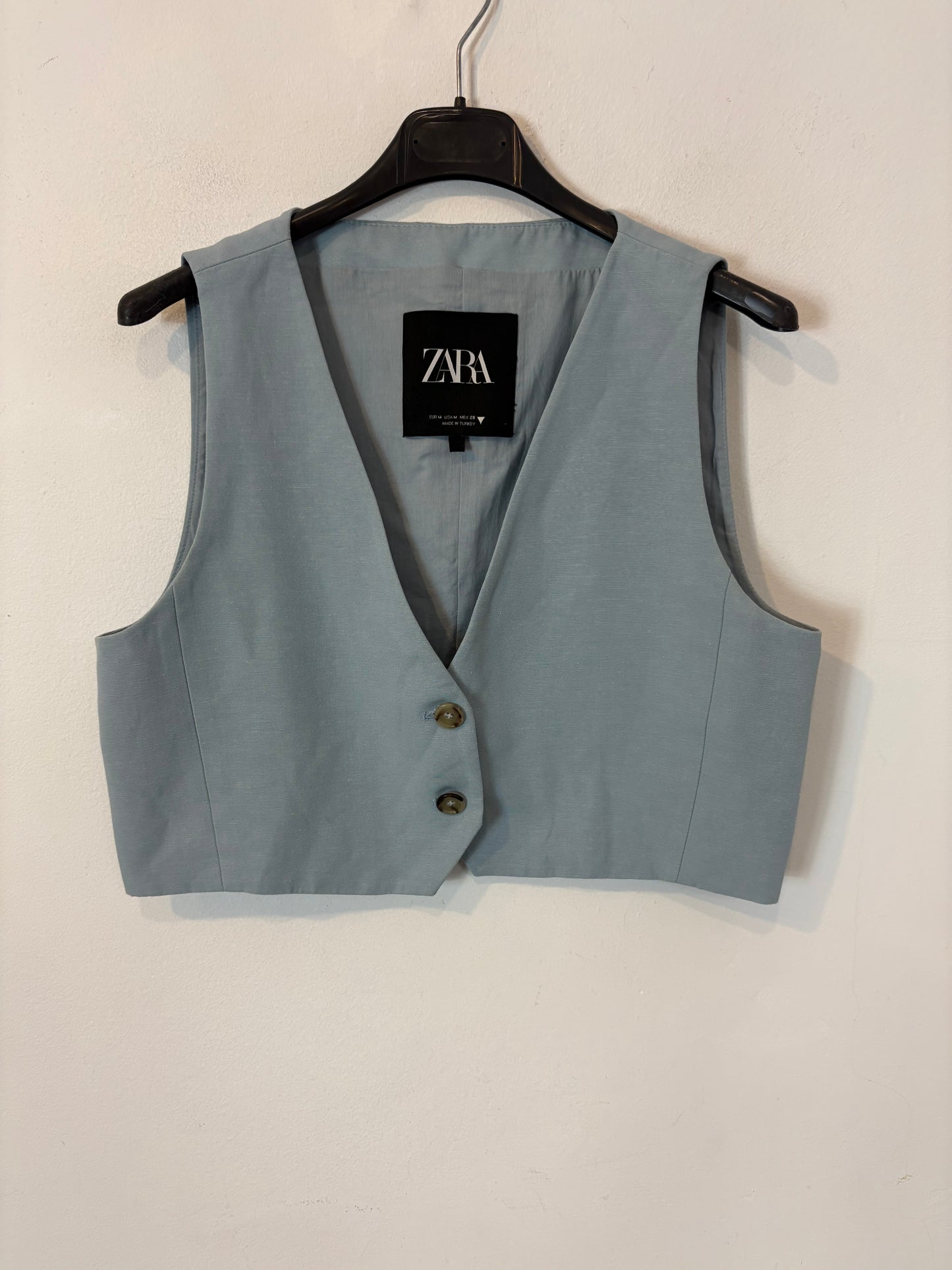 ZARA. Total look azul claro