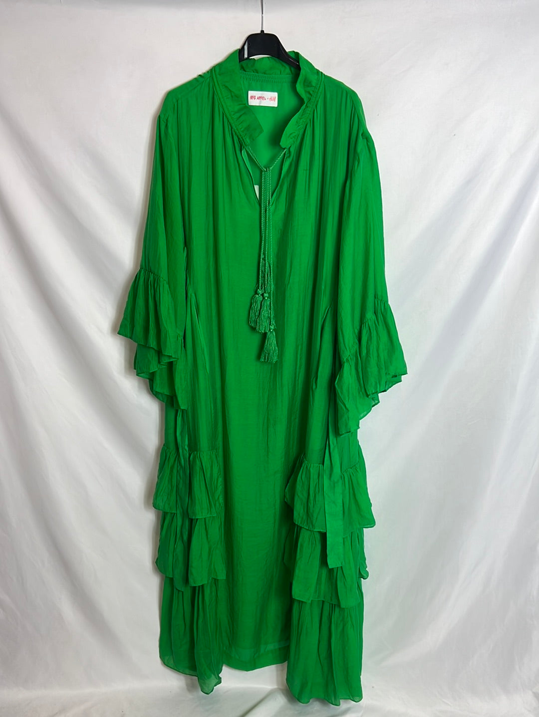 Iris Apfel Ropa H&M X IRIS Vestido Verde Vaporoso T S (oversized