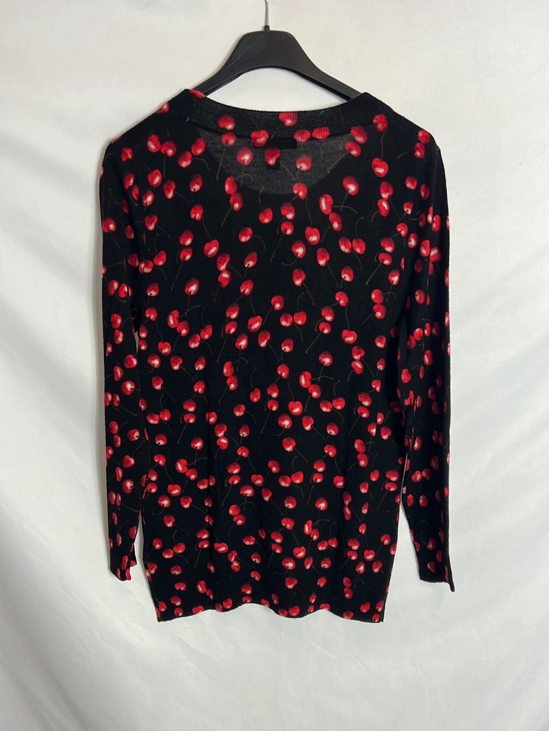 J. CREW. Black cherry wool sweater. TS