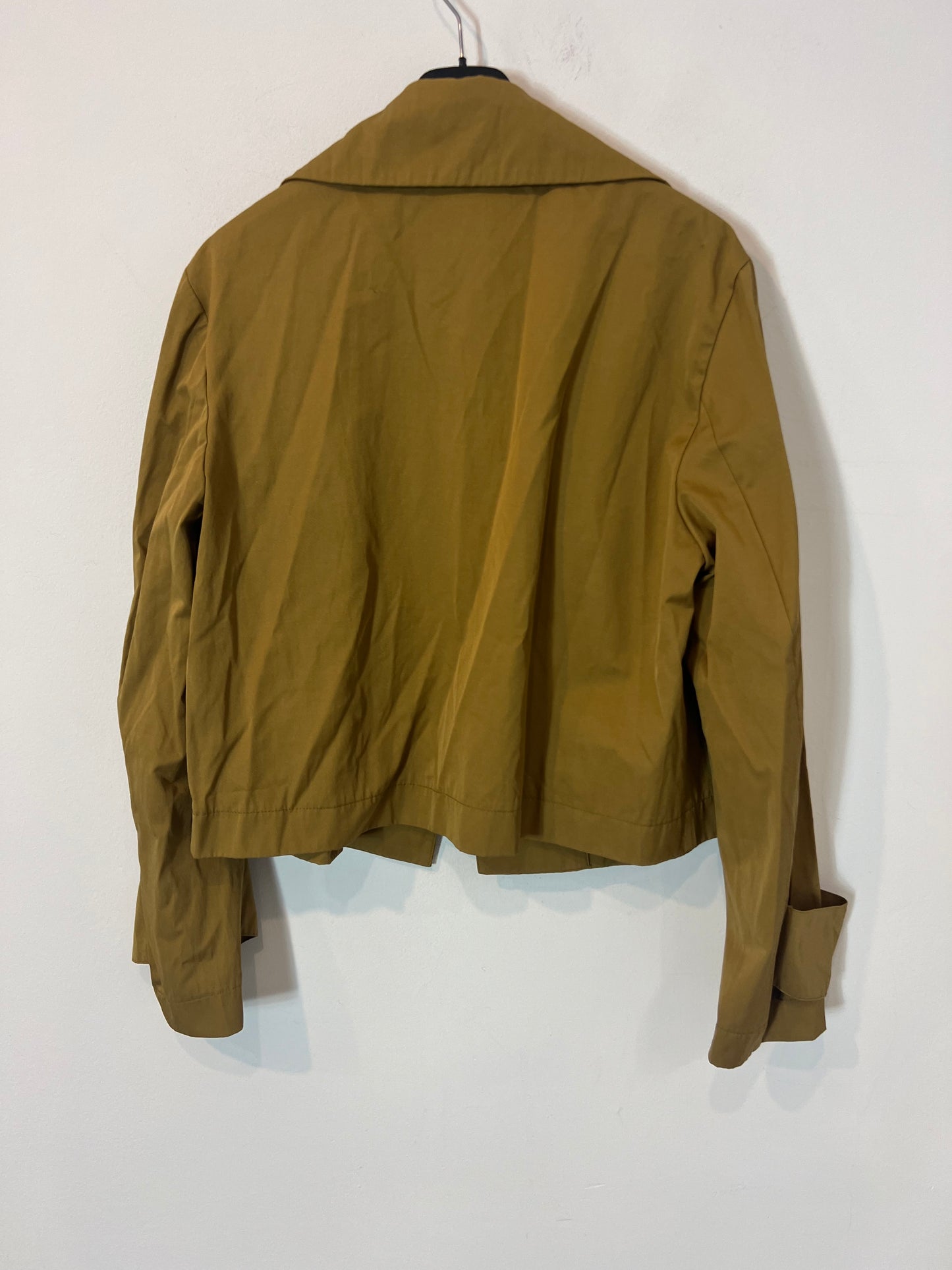 ZARA. chaqueta camel fluida T.l