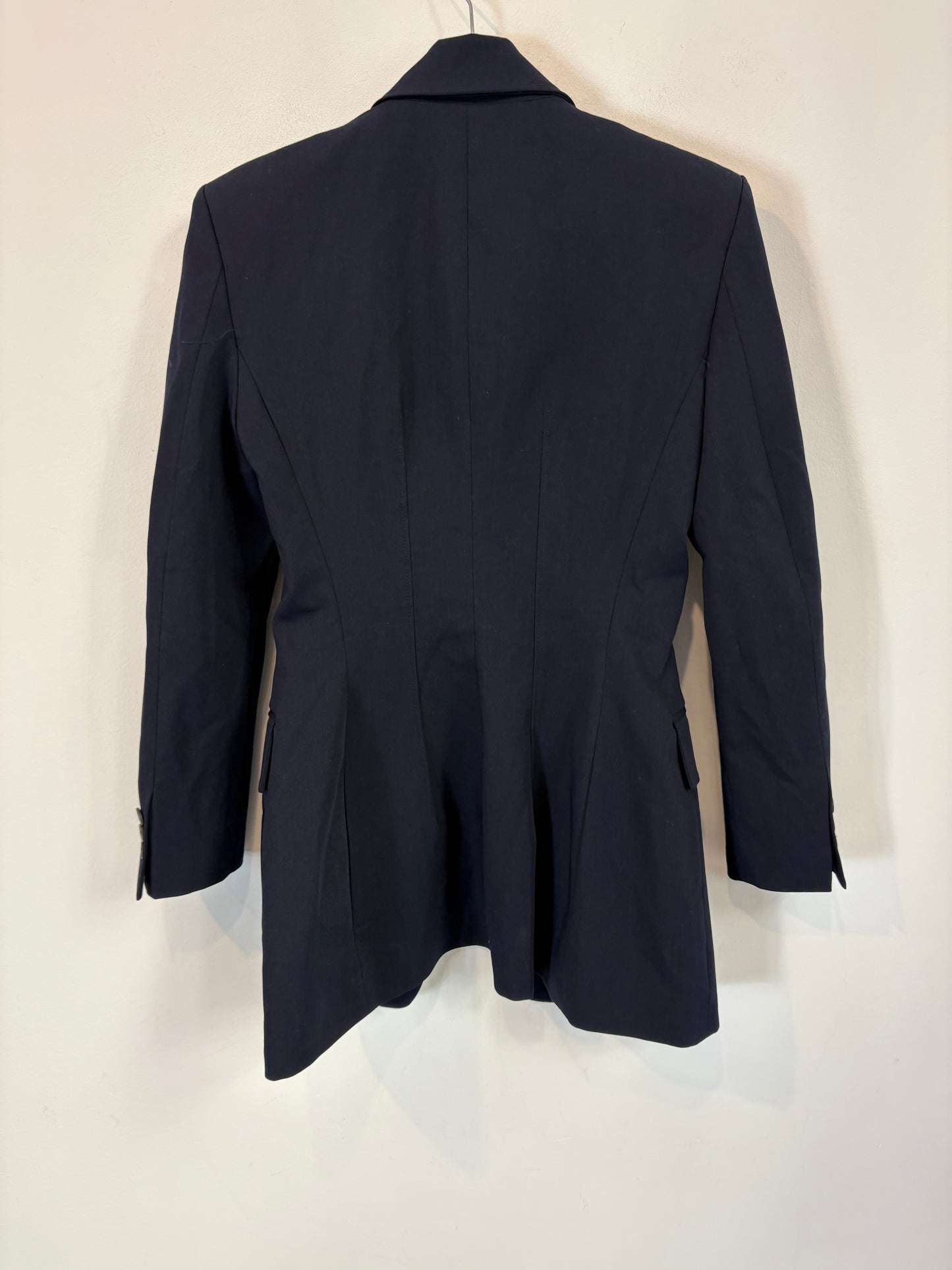 FRAME. Yellow denim jumpsuit. Size XS