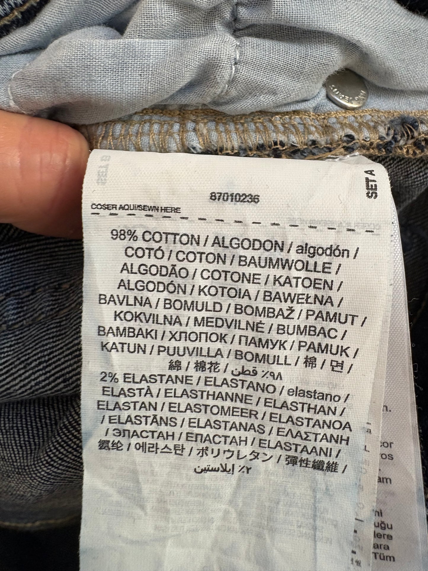 ZARA. Black stretch knit top. TL