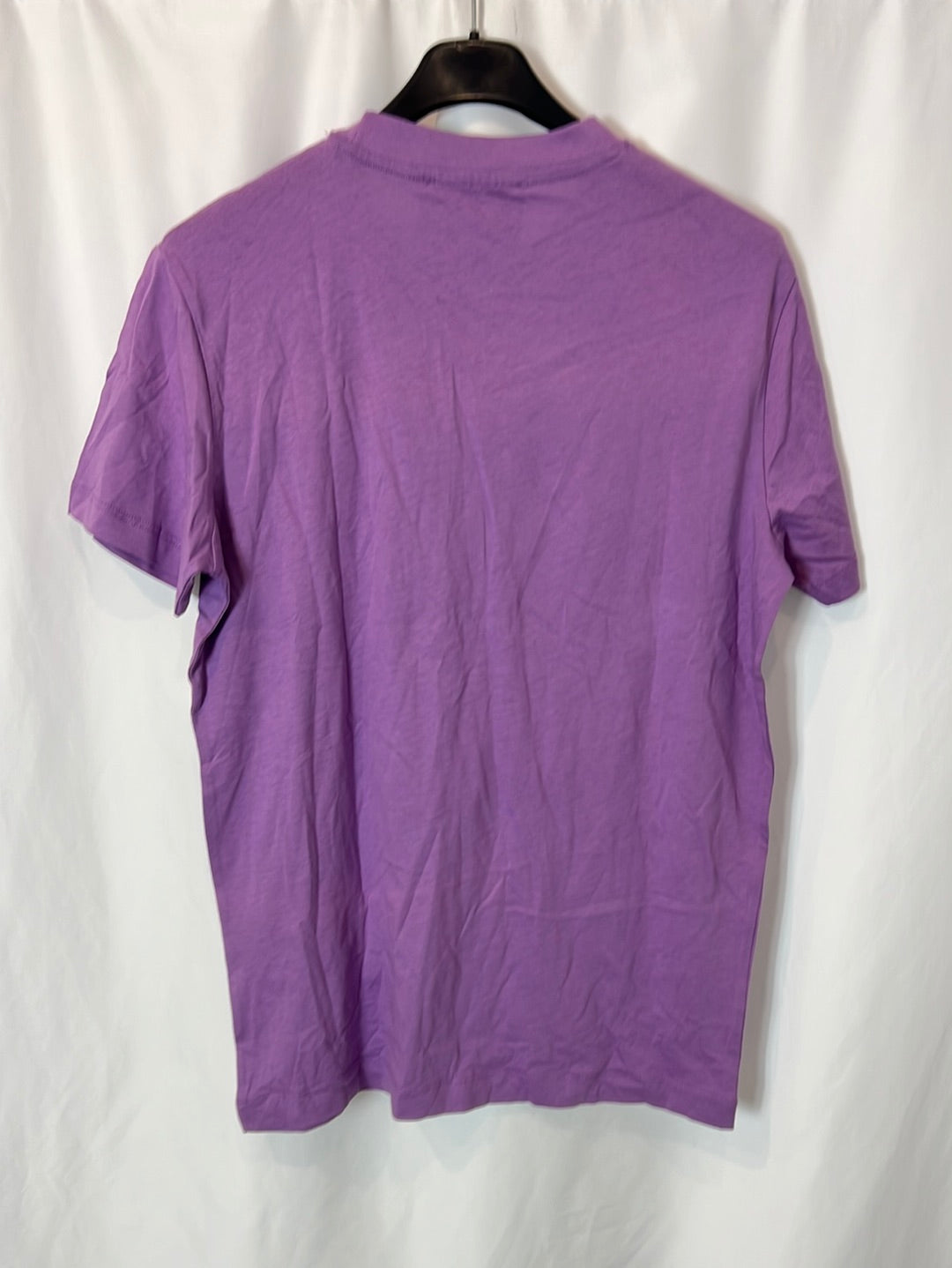 JOHN RICHMOND. Purple letters t-shirt. T.S.